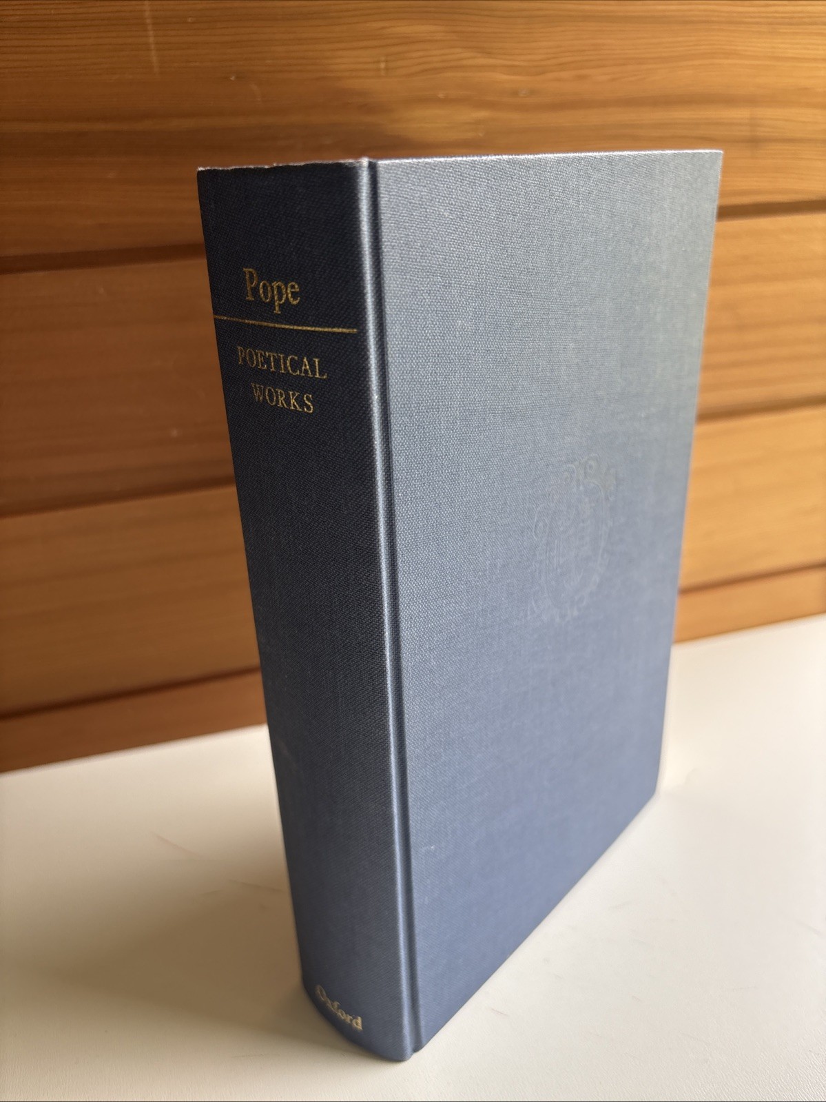 Pope – Poetical Works (Alexander Pope & Herbert Davis ed) Oxford Press Hardcover