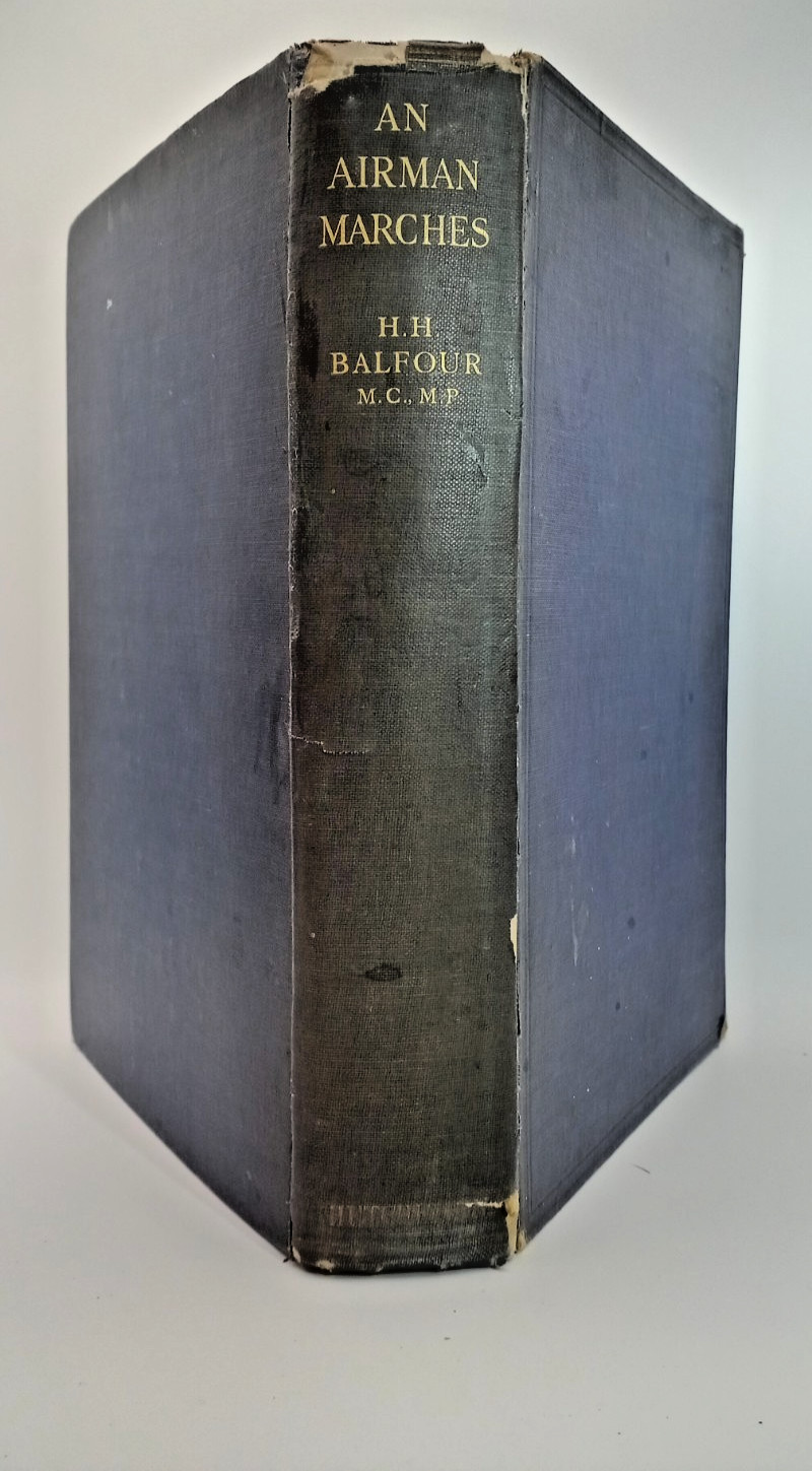 An Airman Marches Balfour First Great World War 1 WW1 Flying Corps Aviation
