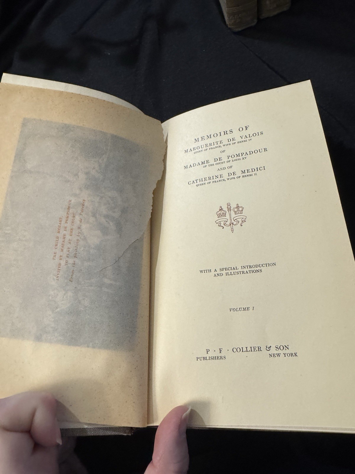 Memoirs of the Courts of Europe – Lot of 6 Volumes – Antique 1910 P.F. Collier