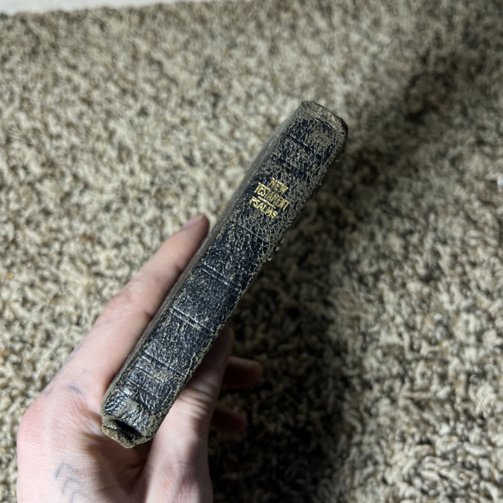 New Testament Psalms National Bible Press 1941 Pocket Sized Leather