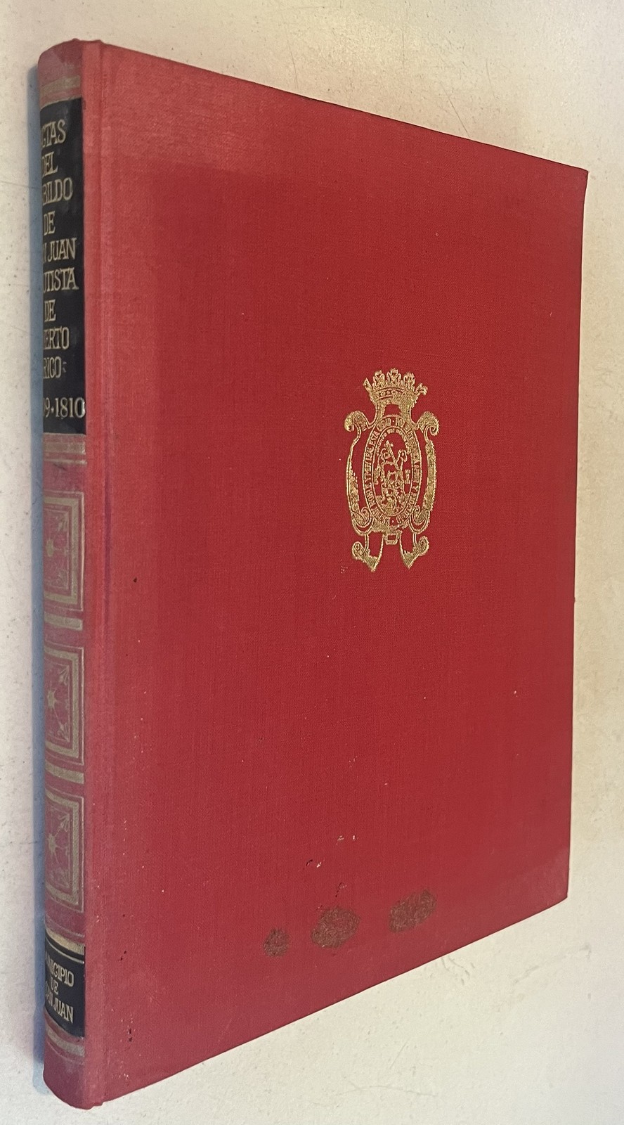 Actas del Cabildo de San Juan Bautista de Puerto Rico 1809-1810