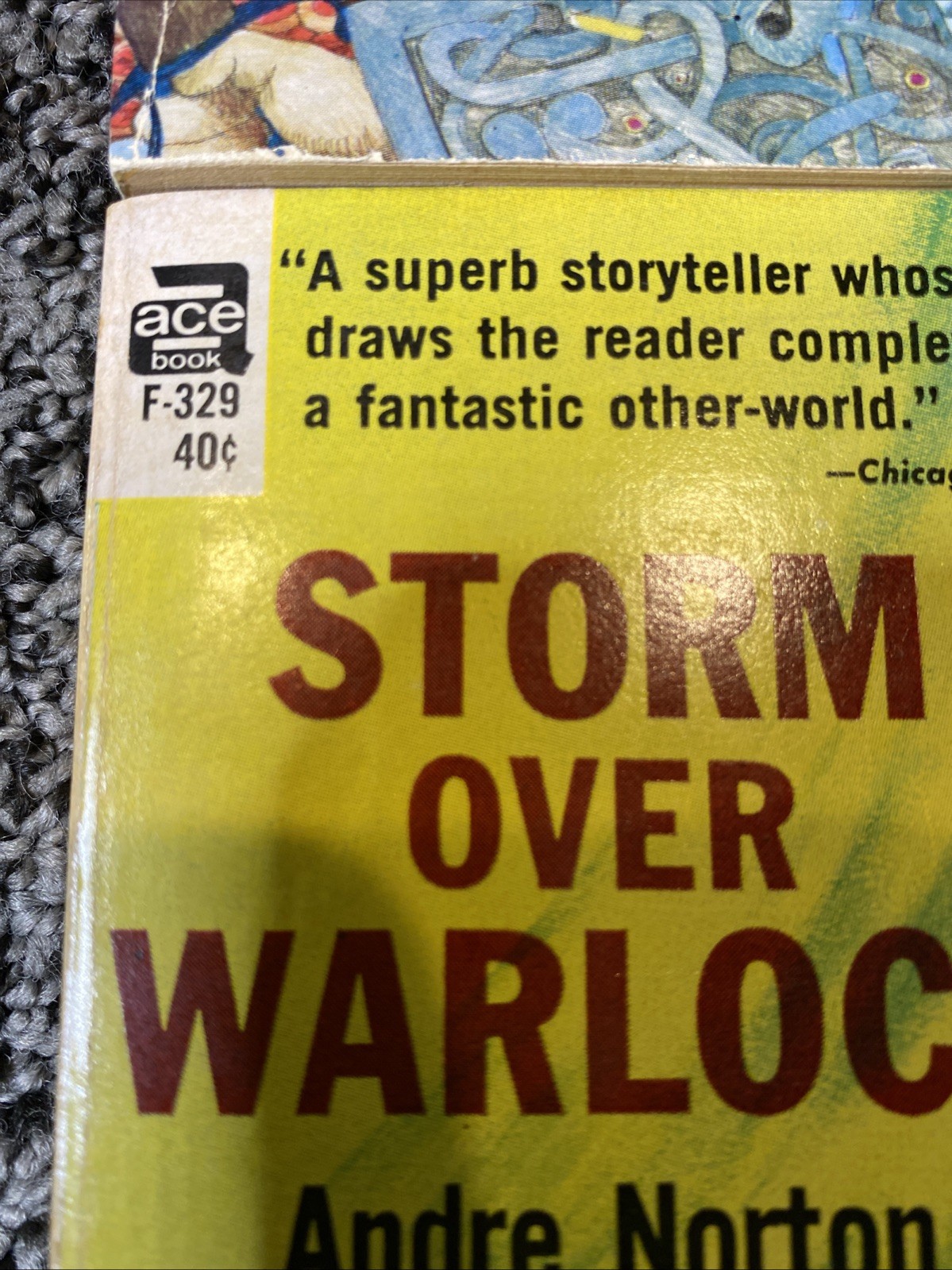 LOT of 4 Vintage ACE PB Books by ANDRE NORTON Catseye, Dragon Magic, Warlock …
