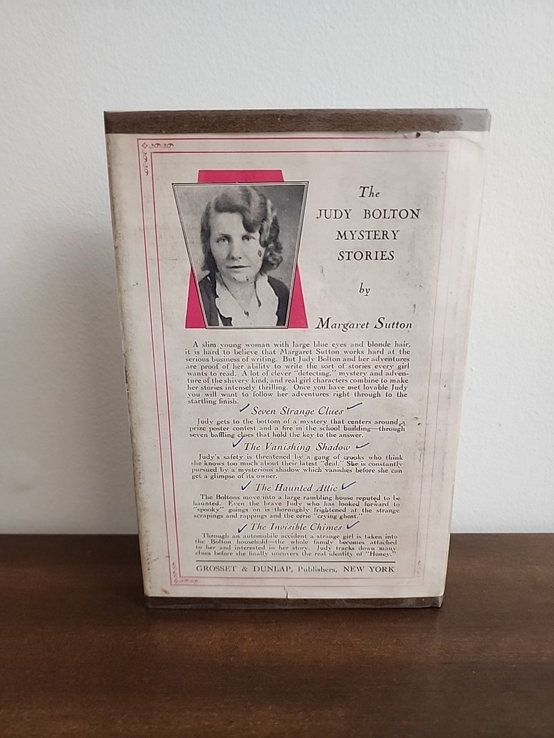 The Vanishing Shadow By Margaret Sutton, Judy Bolton #1, Early Edition W/DJ!