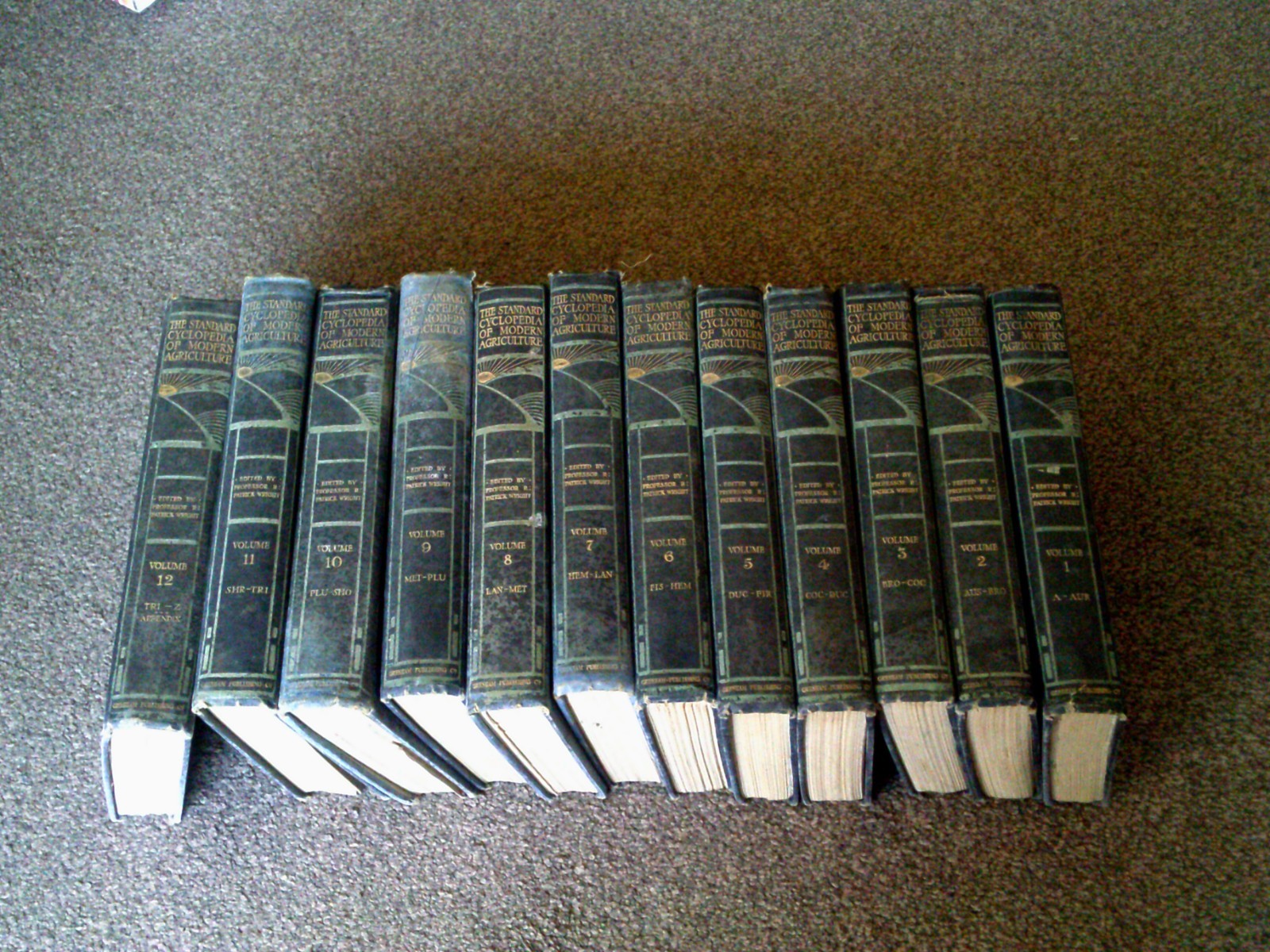 The Standard Cyclopedia Of Modern Agriculture 12 Volumes Hardback 1912 Gresham