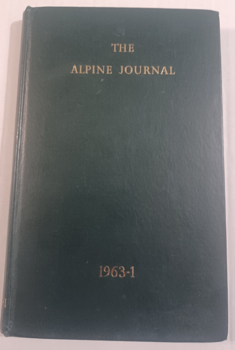 1963 The Alpine Journal, mountaineering, Mt. Everest ++ Hillary Photos / foldout