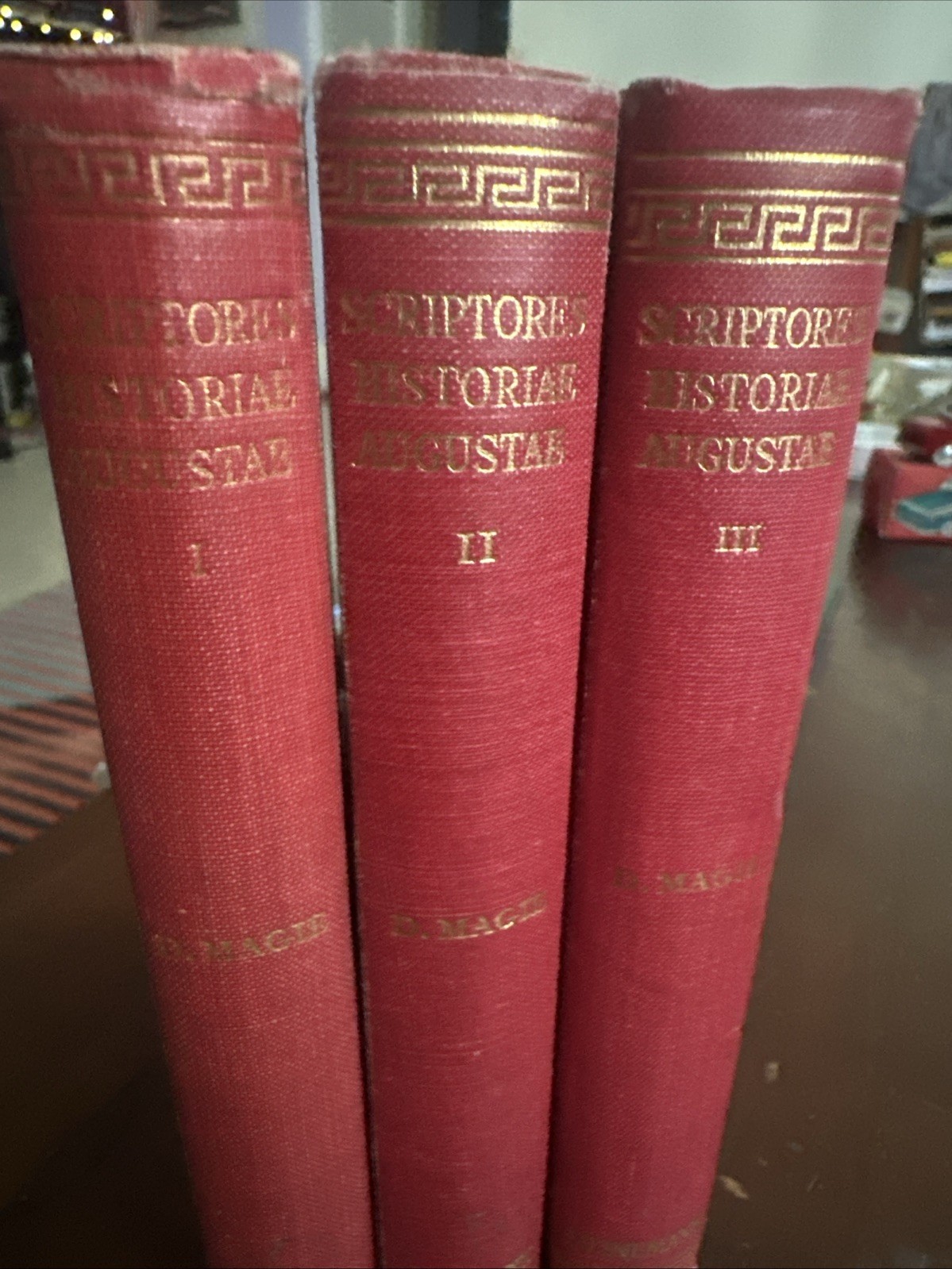 Scriptores Historiae Augustae David Magie Trans. 3 Vol Loeb HC Latin/Eng 1960 UK