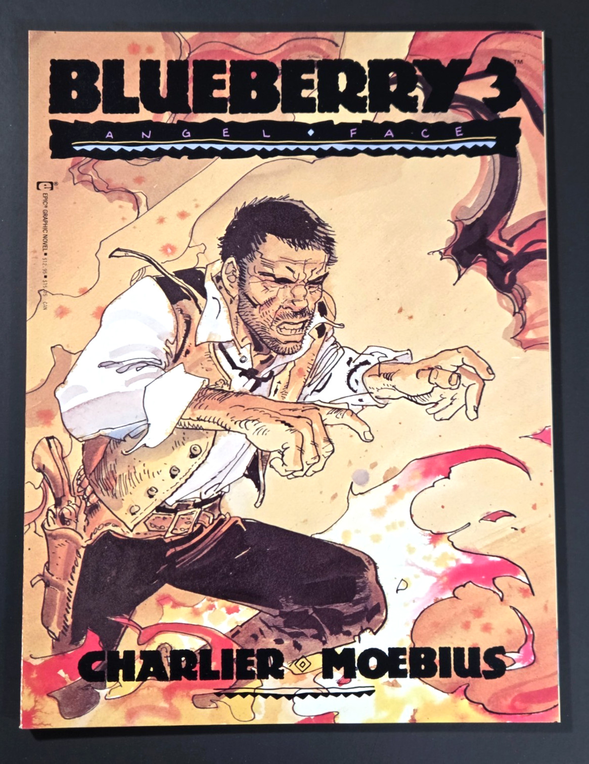 Blueberry 3 Angel Face, Charlier, Moebius Giraud, Western Graphic Novel in VF