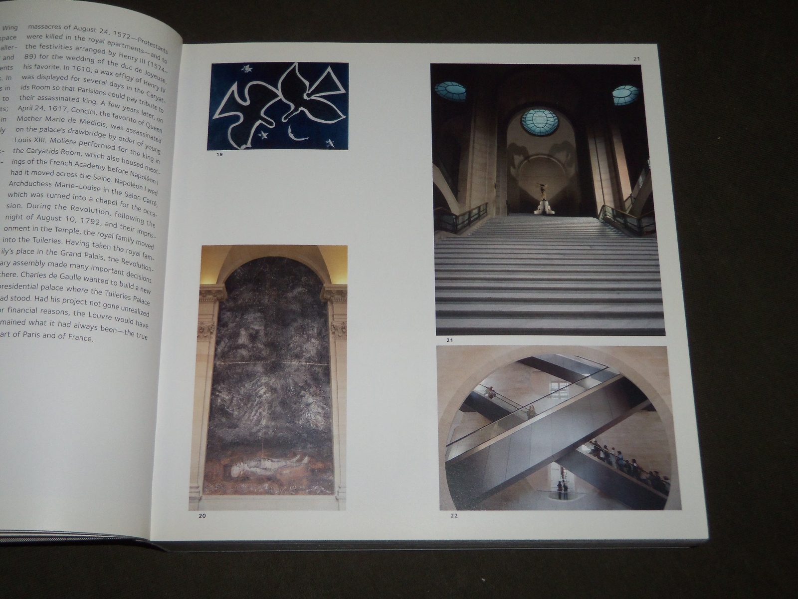 2008 LOUVRE HARDCOVER BOOK BY DANIEL SOULIE – NICE PRINTS – KD 4987
