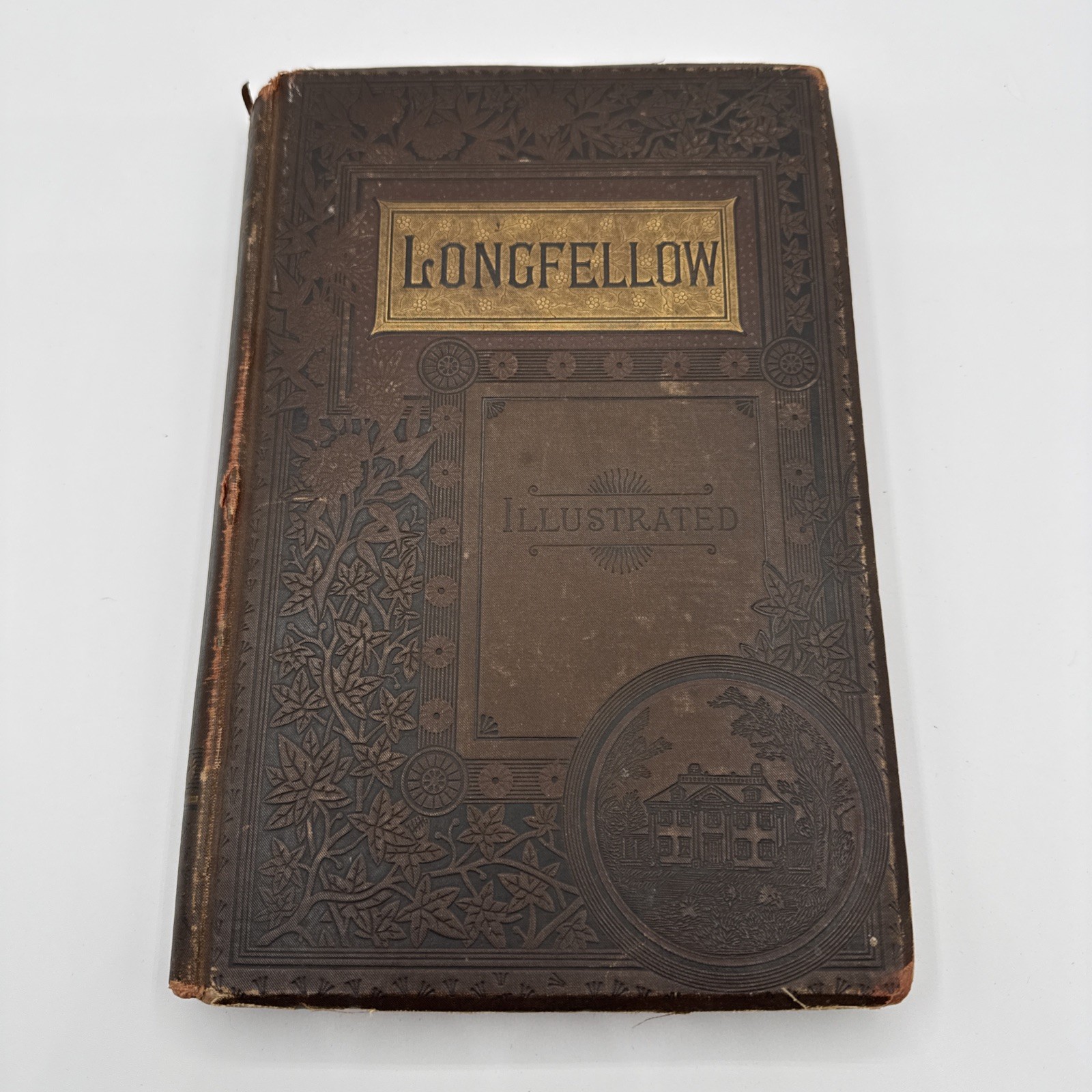 Poetical Works of HENRY WADSWORTH LONGFELLOW – Illustrated 1883 Hardcover