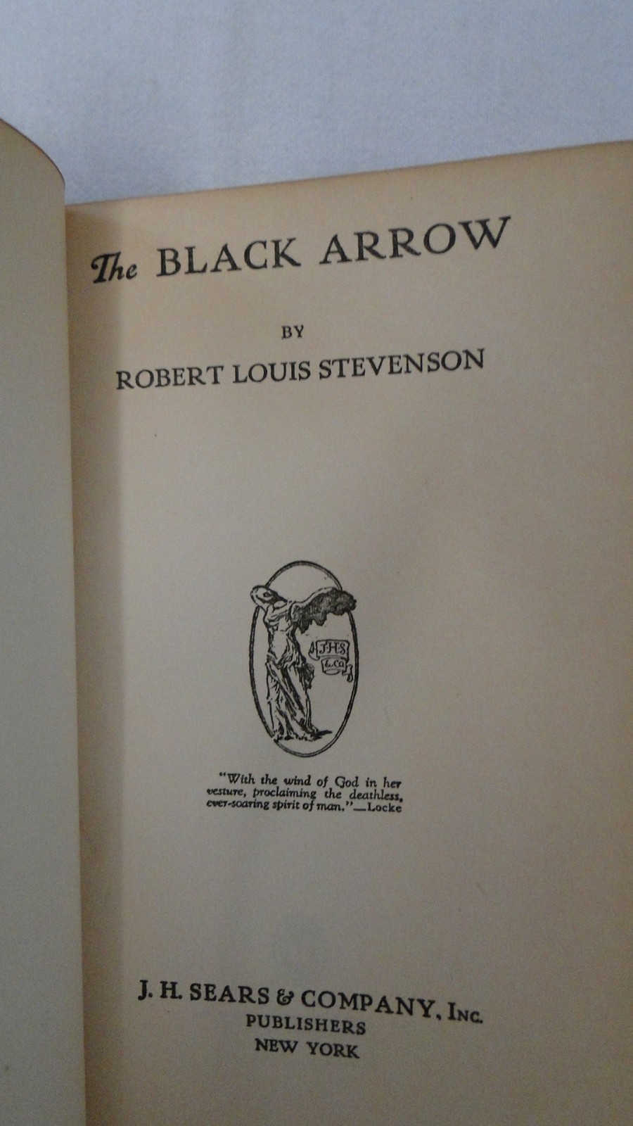 6 Volumes ROBERT LOUIS STEVENSON – J. H. Sears & Co, Inc. Leather