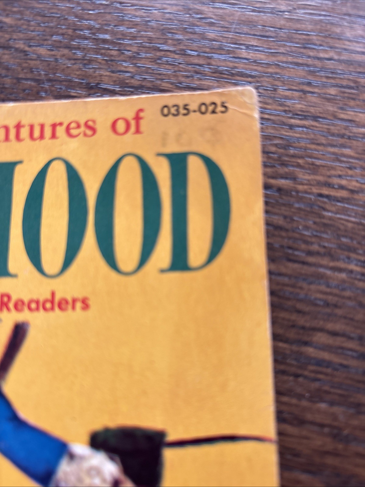 Merry Adventures of Robin Hood, Wonder Books, Softcover, 1955 – 035-025