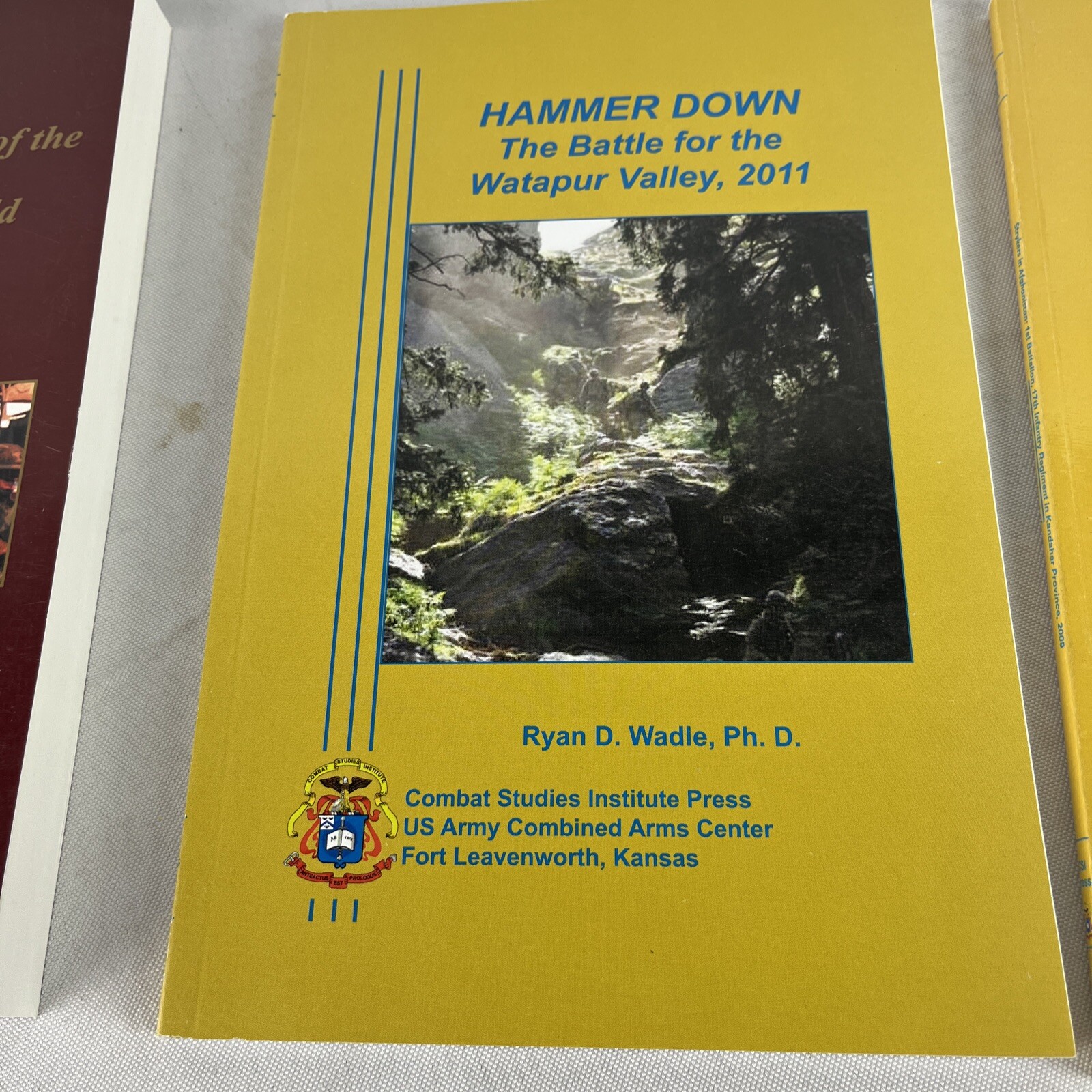 6 Paperback Books By The Combat Studies Institute