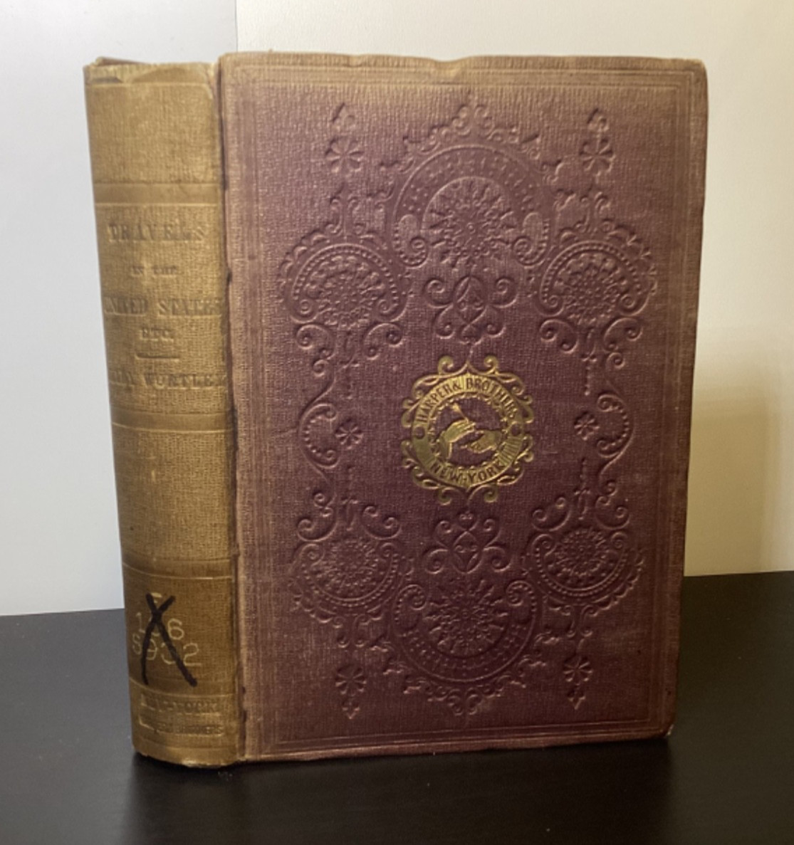 1851 Travels In The United States, Etc. During 1849 & 1850 – Emmeline Wortley