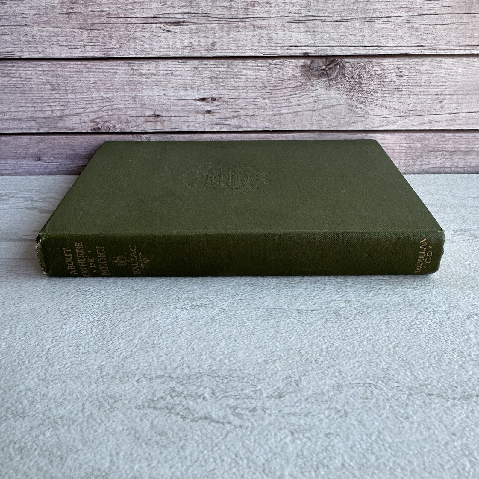 About Catherine De Medici: The Temple Edition by Honoré de Balzac – 1901, HC