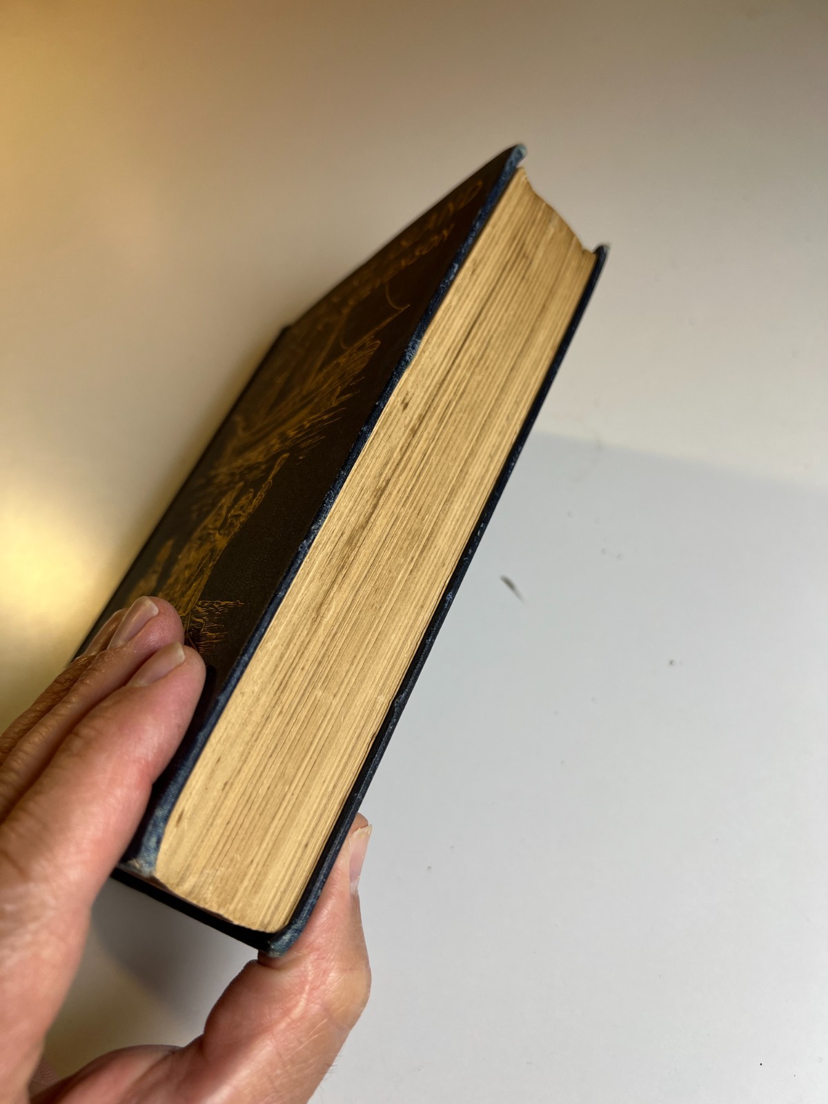 Antique Ornate Gilded Vicorian 1908 Treasure Island R L Stevenson Scribner Book