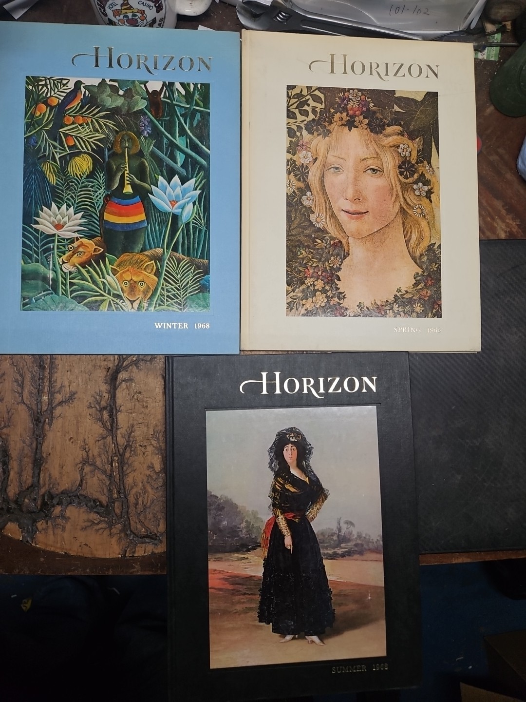 Horizon – A Magazine of the Arts Vol X Number 1-3 1968 Lot Of 3 Vintage Books