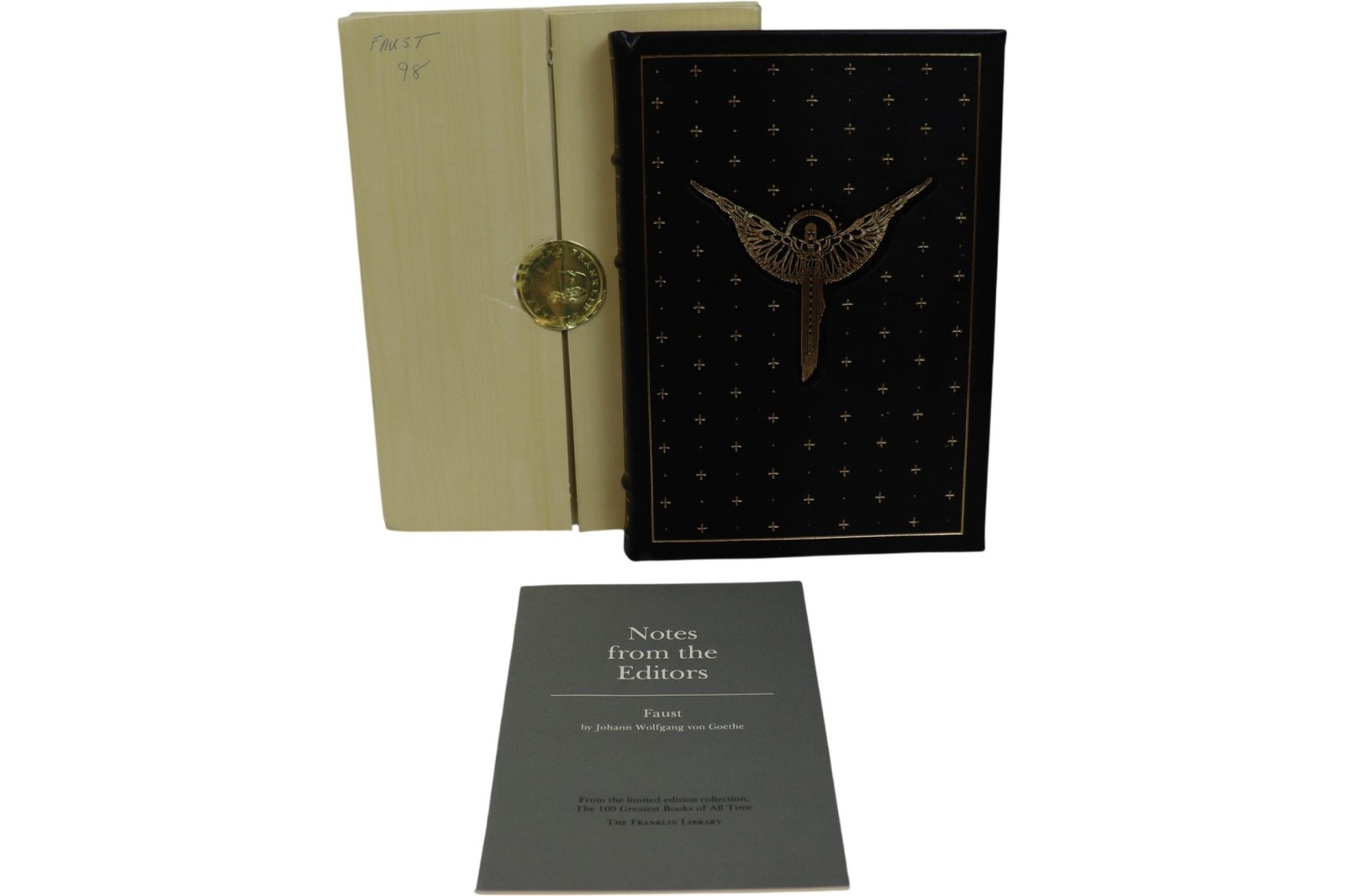 Franklin Library Faust by Johann Wolfgang von Goethe 1979 Limited Edition