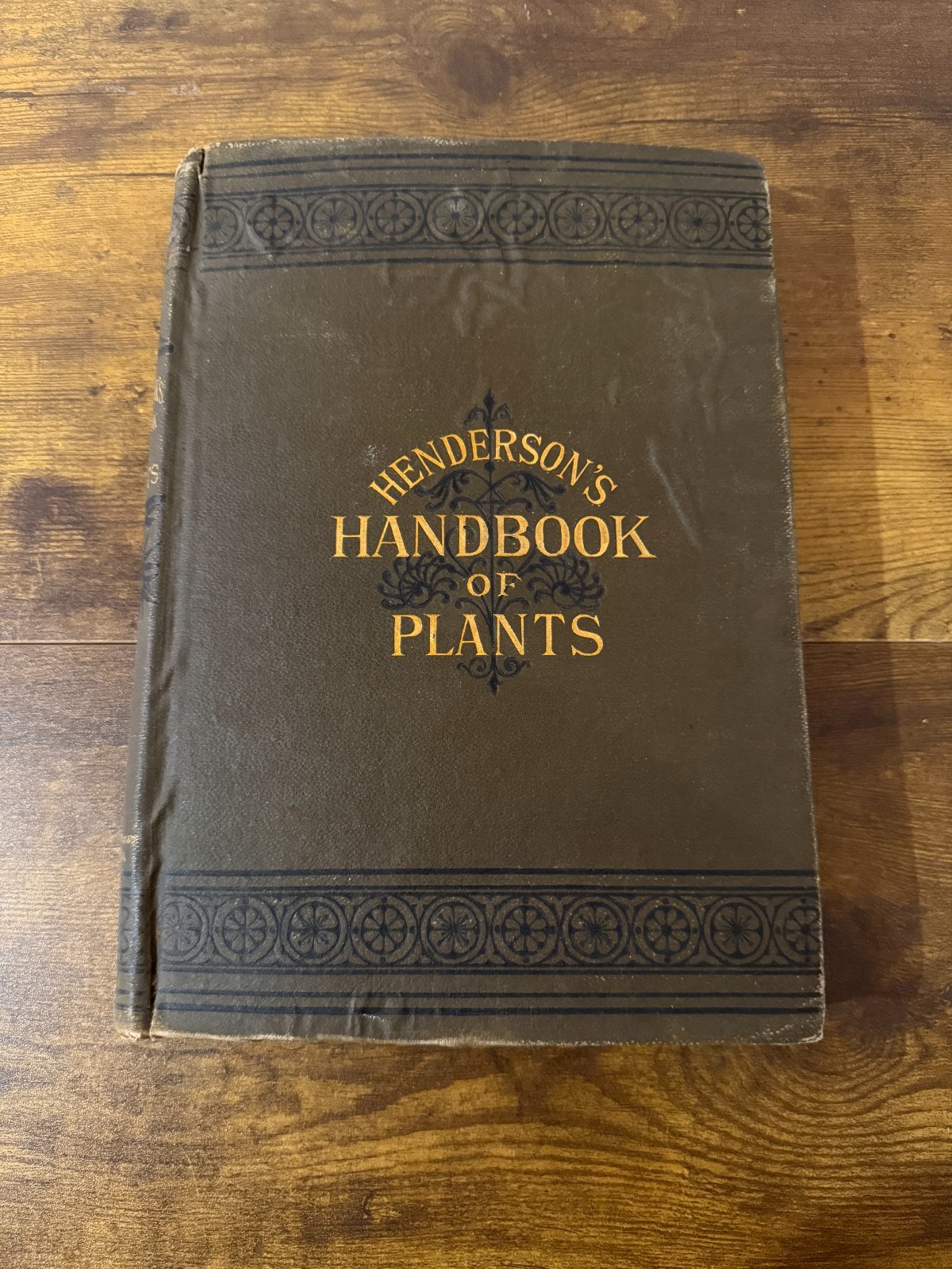 Henderson’s Handbook of Plants 1881 Hardcover Poor Condition