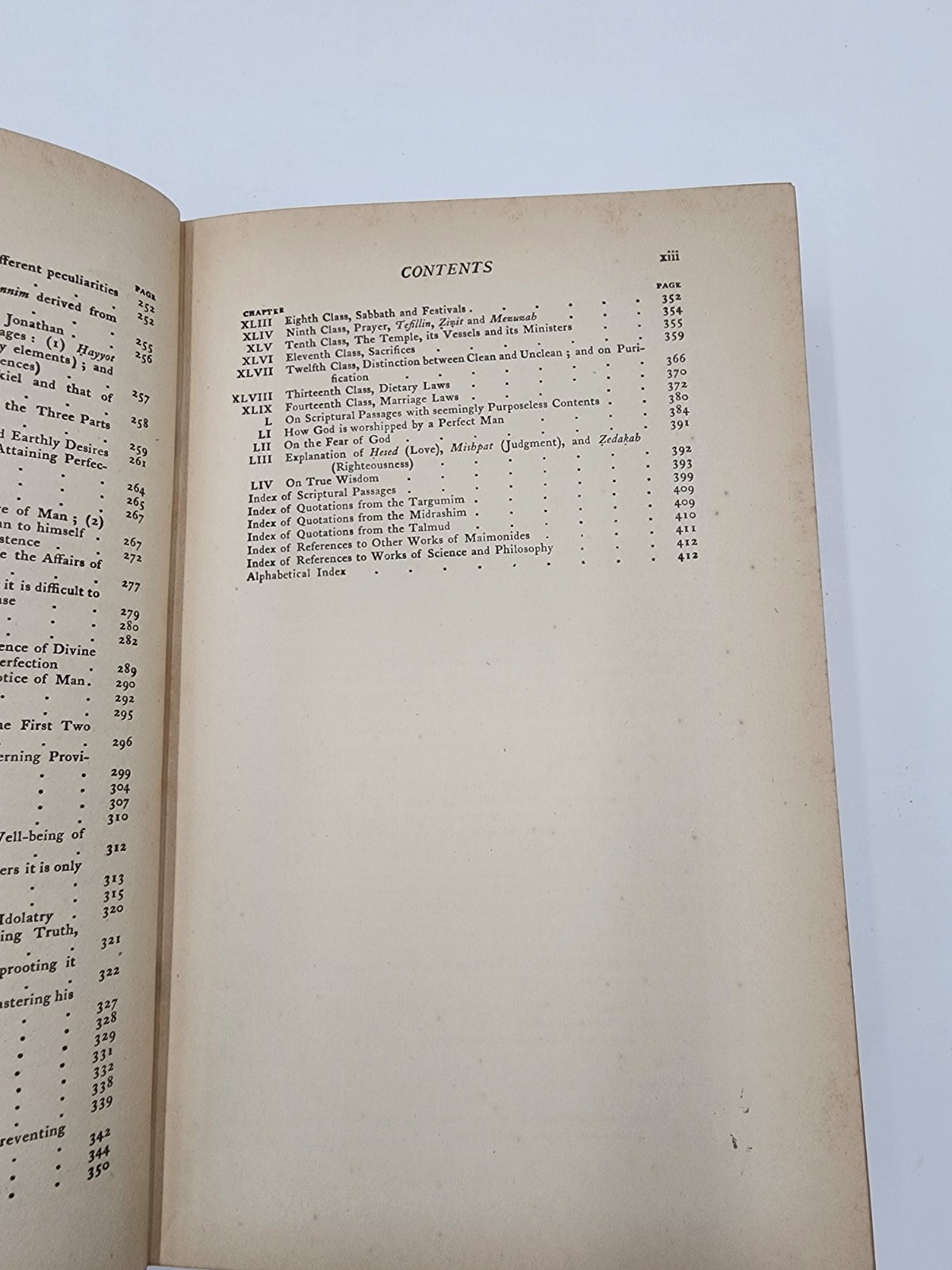The Guide for the Perplexed Moses Maimondes 1936 Friedlander Translation Hardcov