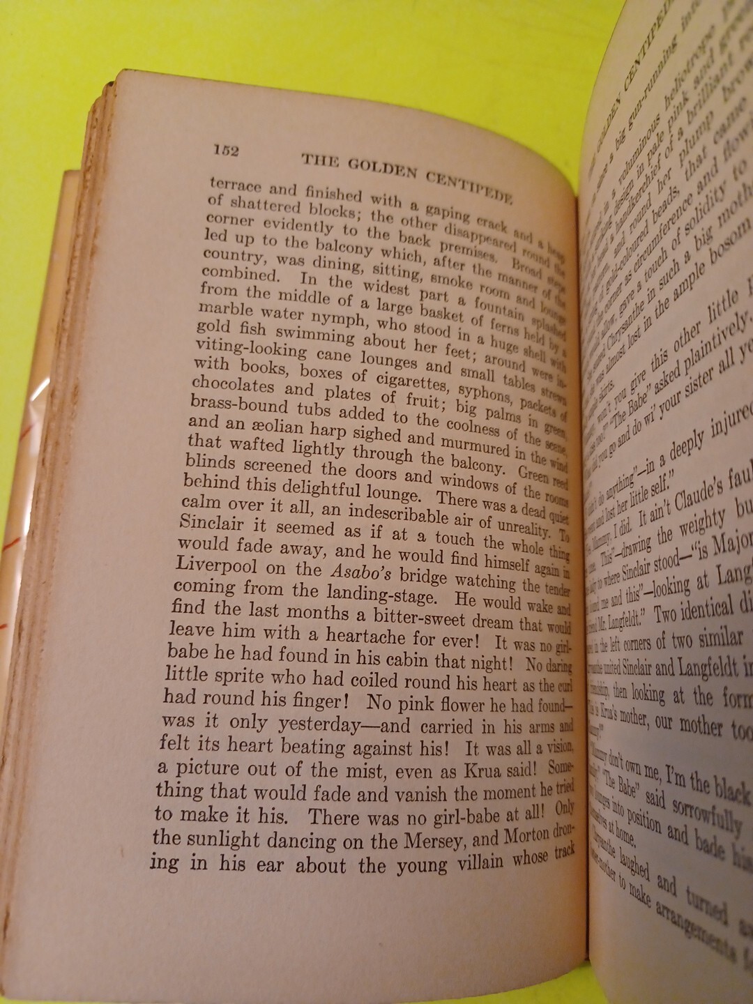 The Golden Centipede 1927 Hardcover – Louise Gerard / HGV