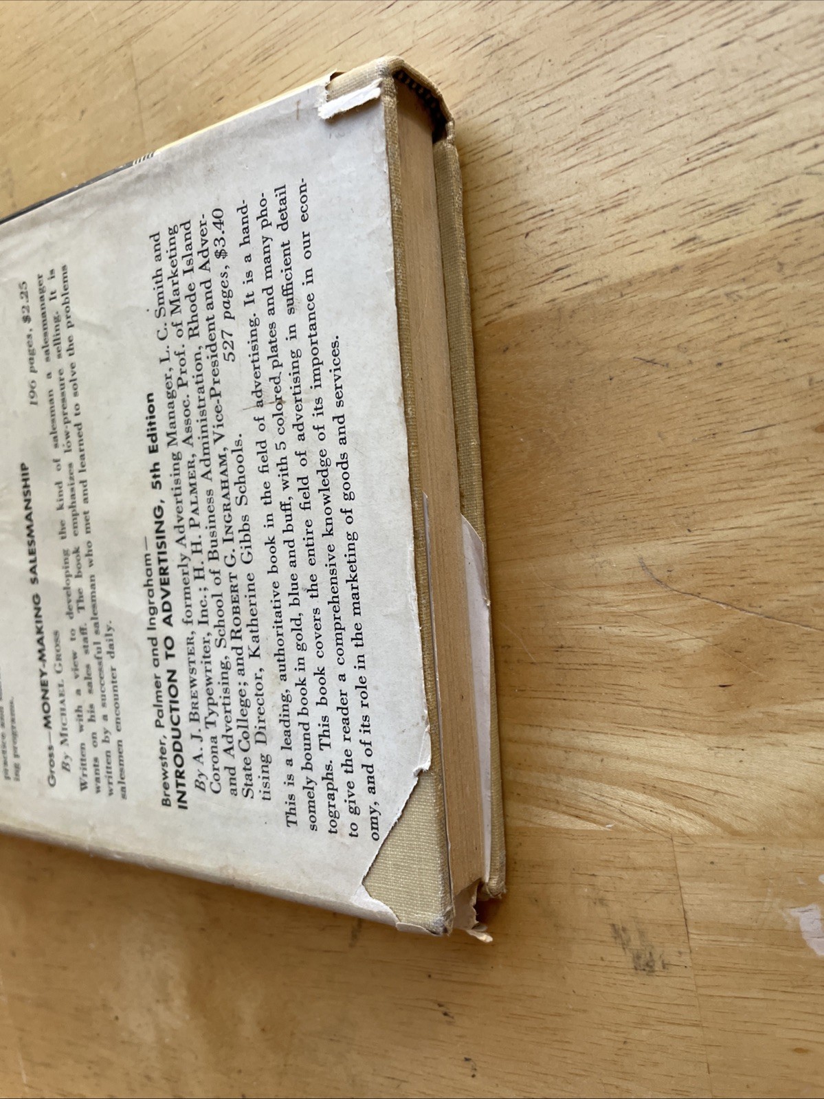 The 5 Great Rules Of Selling By Percy Whiting – Hardcover Dust Jacket – 1947