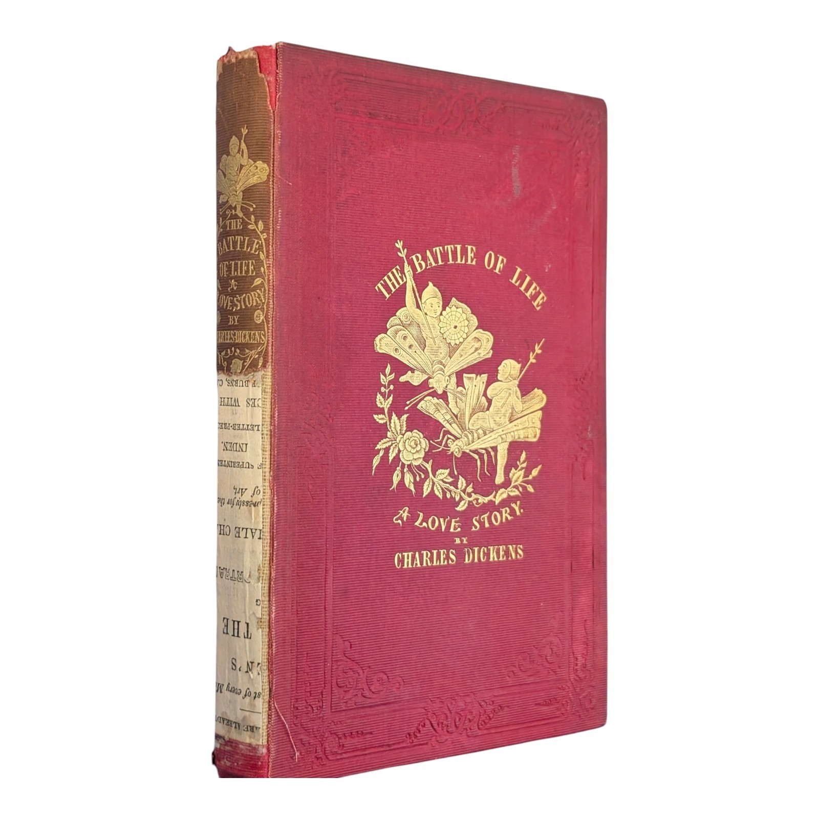 „The Battle of Life“ (Dickens, 1846) – 1st Edition, 4th State | Original Cloth