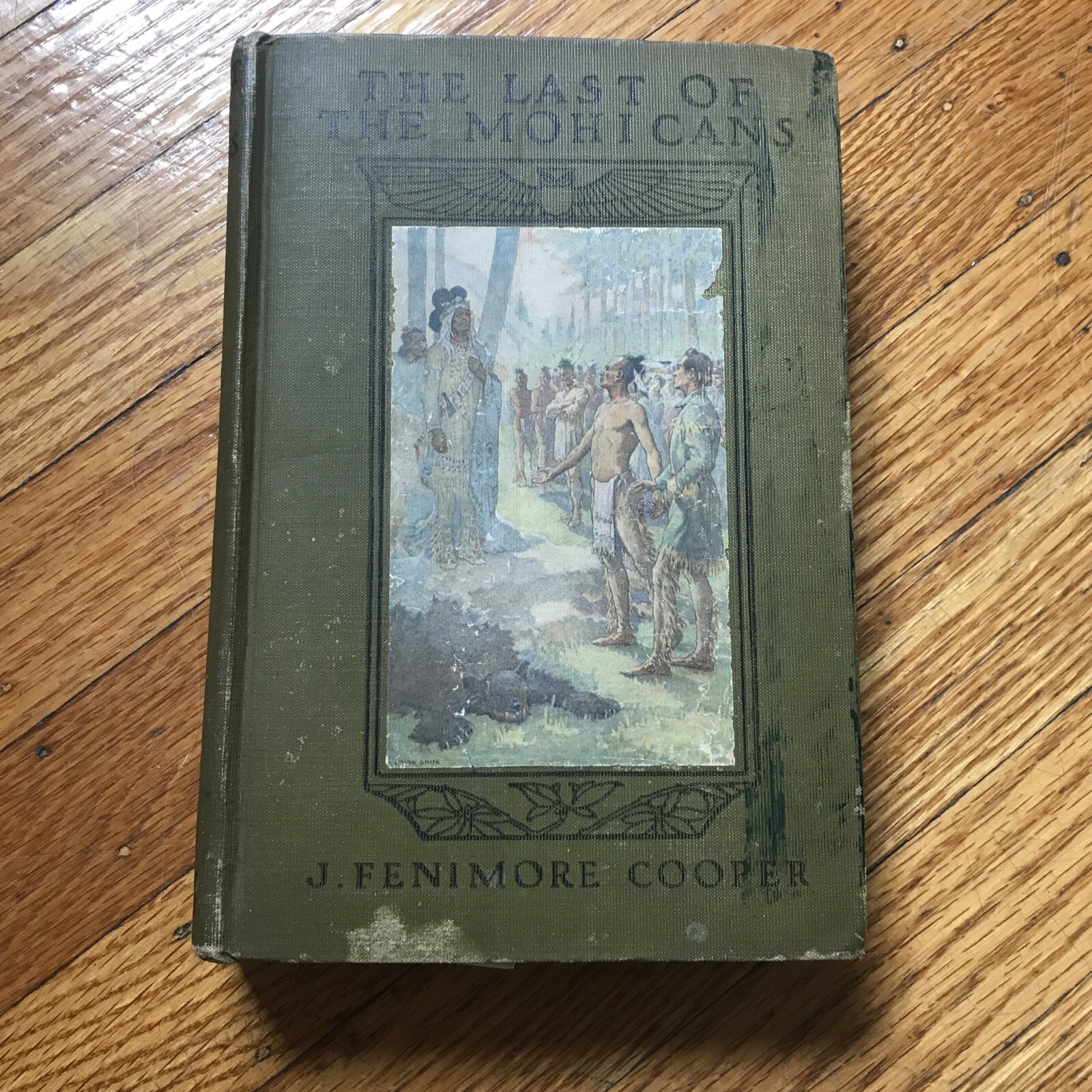 HTF The Last Of The Mohicans James F. Cooper Illustrated By E. Boyd Smith 1922
