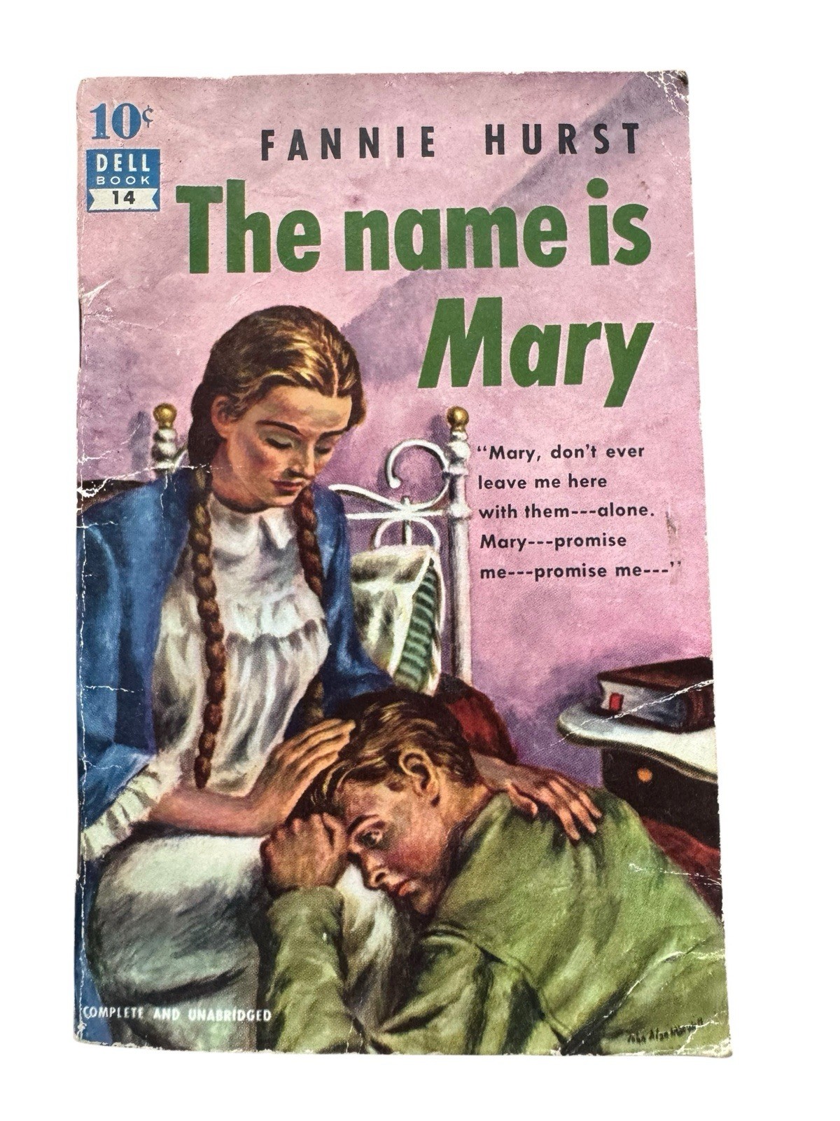 Fannie Hurst The Name is Mary 1st Edition 1946 Vintage Paperback