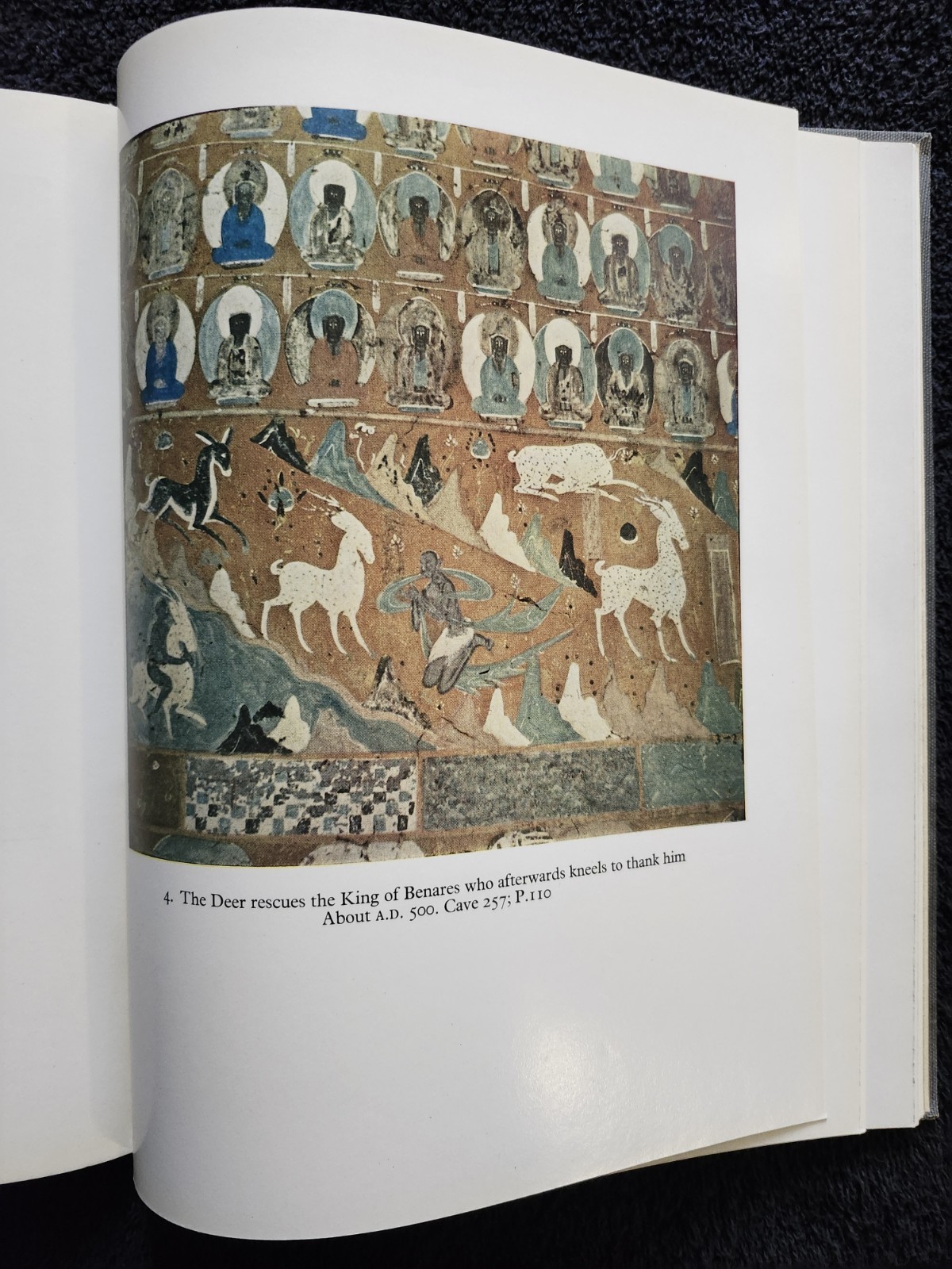 Buddhist Cave Paintings At Tun Huan 1959 1st Edition, Color/bw Illustrations