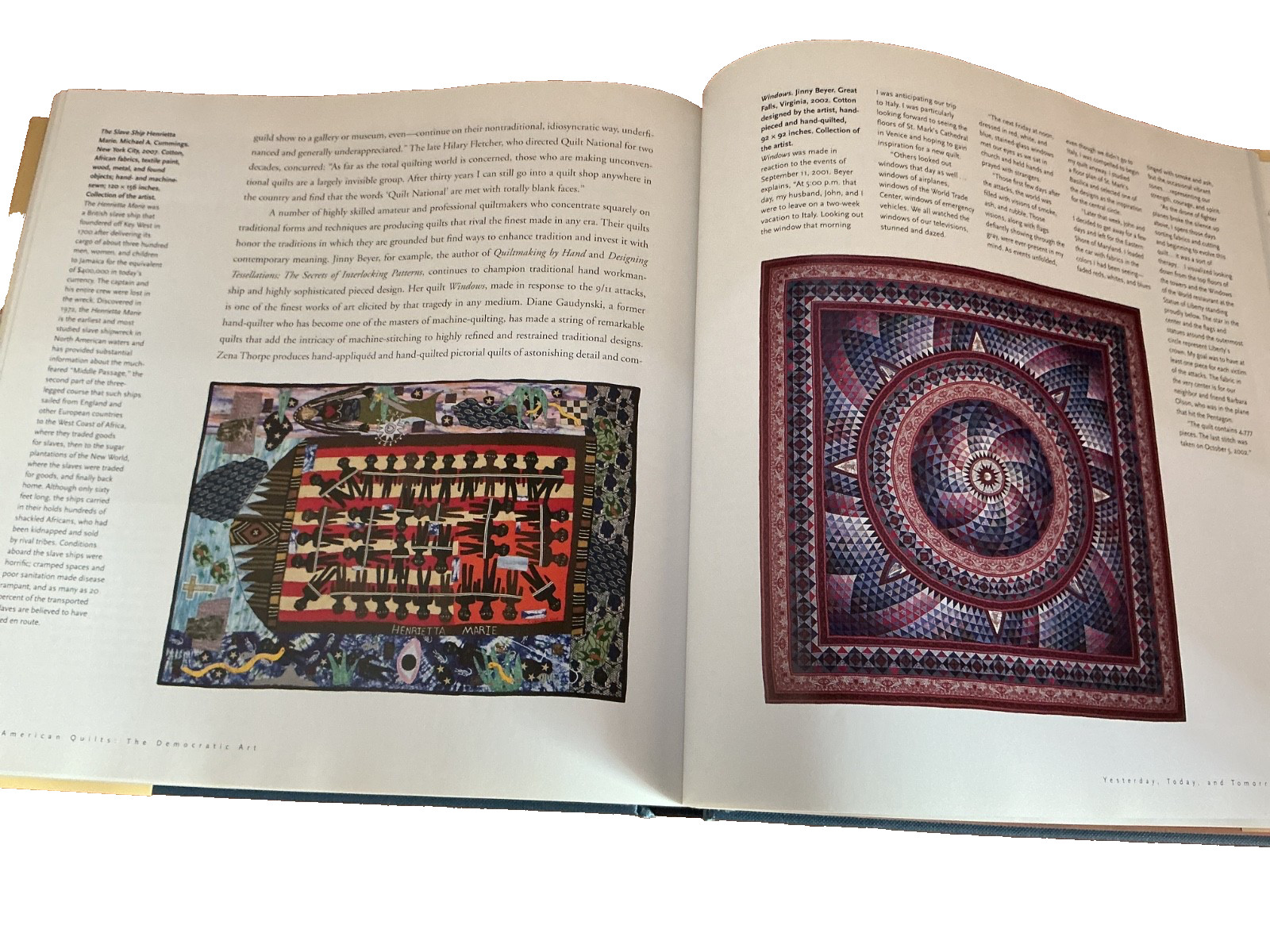 AMERICAN QUILTS, THE DEMOCRATIC ART 1780-2007 by Shaw (2009) w/ dust cover