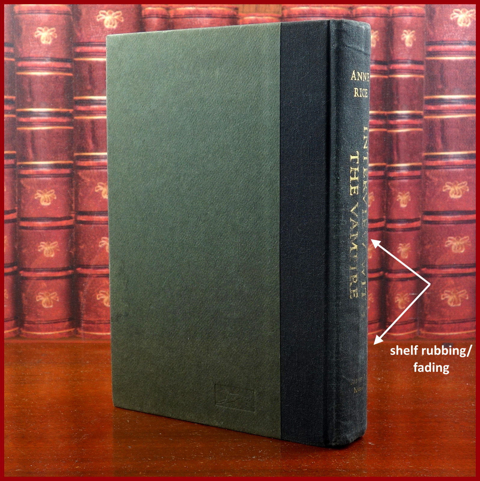 INTERVIEW WITH THE VAMPIRE, Anne Rice, 1ST EDITION & PRINT, Knopf, 1976, SIGNED
