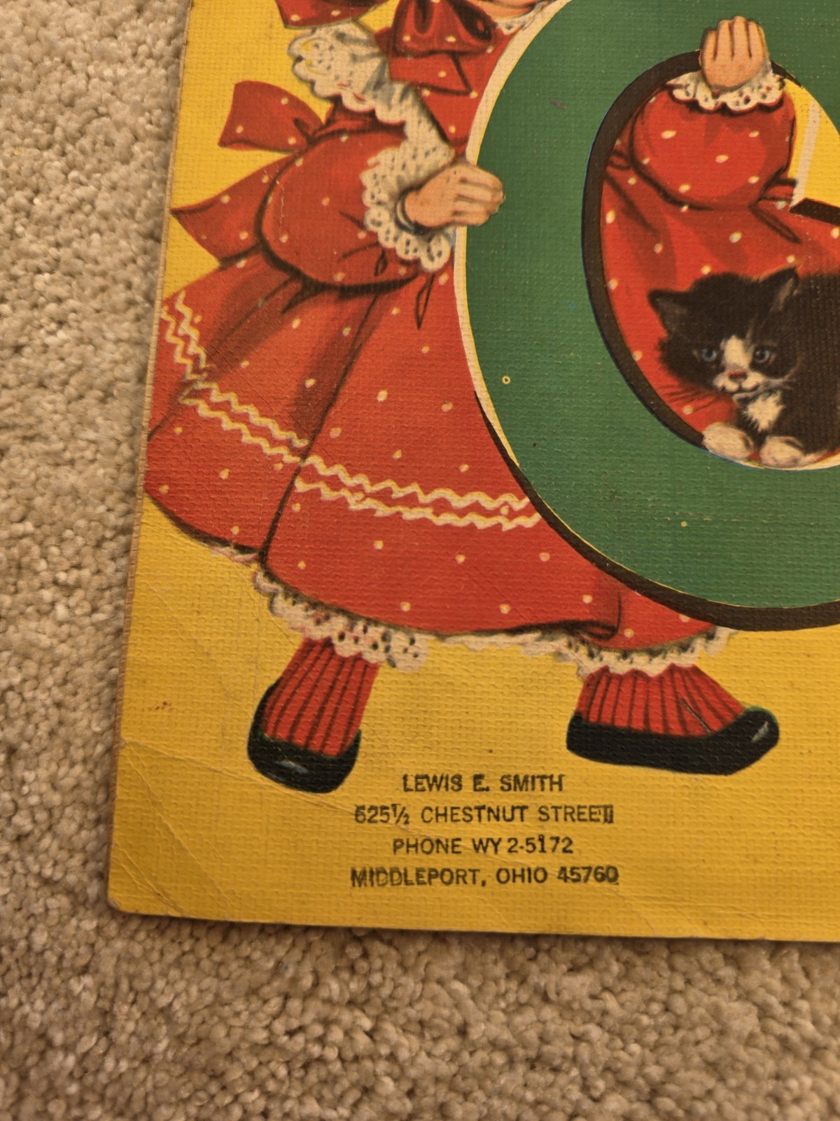 Vintage ABC Children’s Picture Book 1959 Merrill Co. Beautiful Illustrations