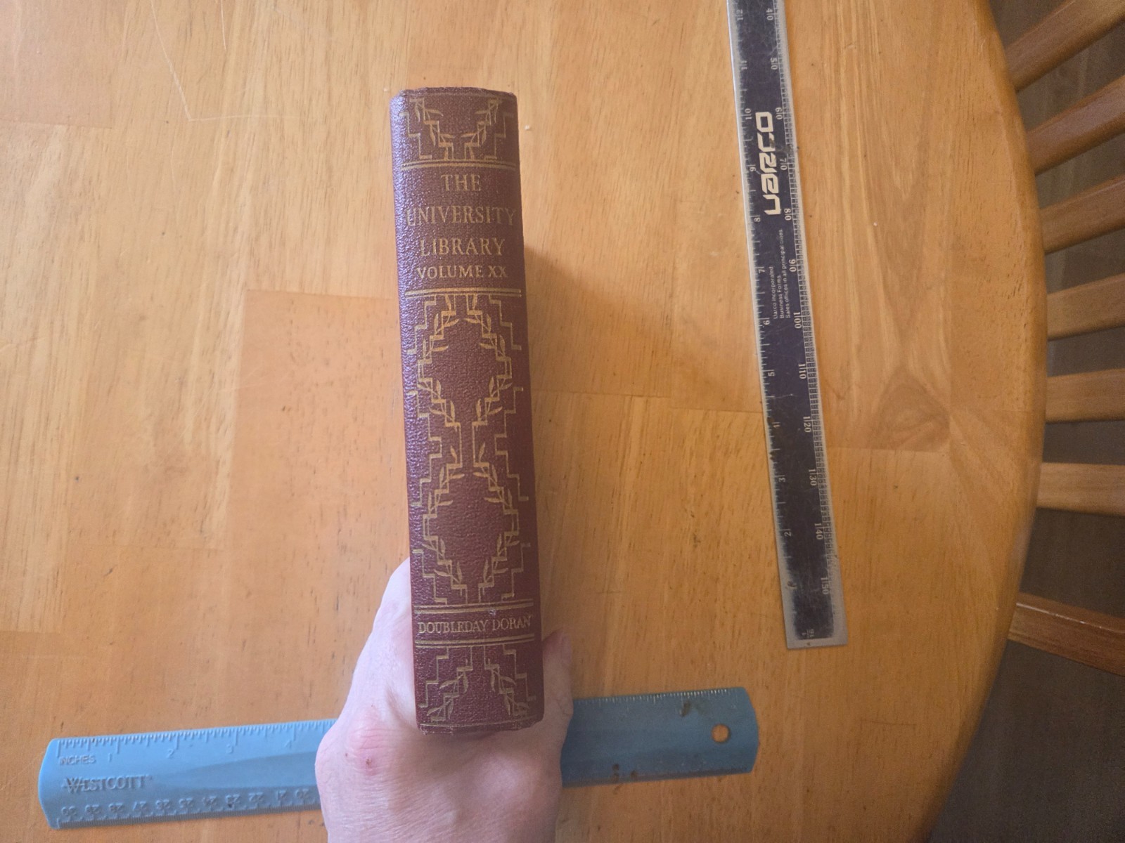 The University Library – Volume XX – John Huston Finlay – 1936 Doubleday Hardcov