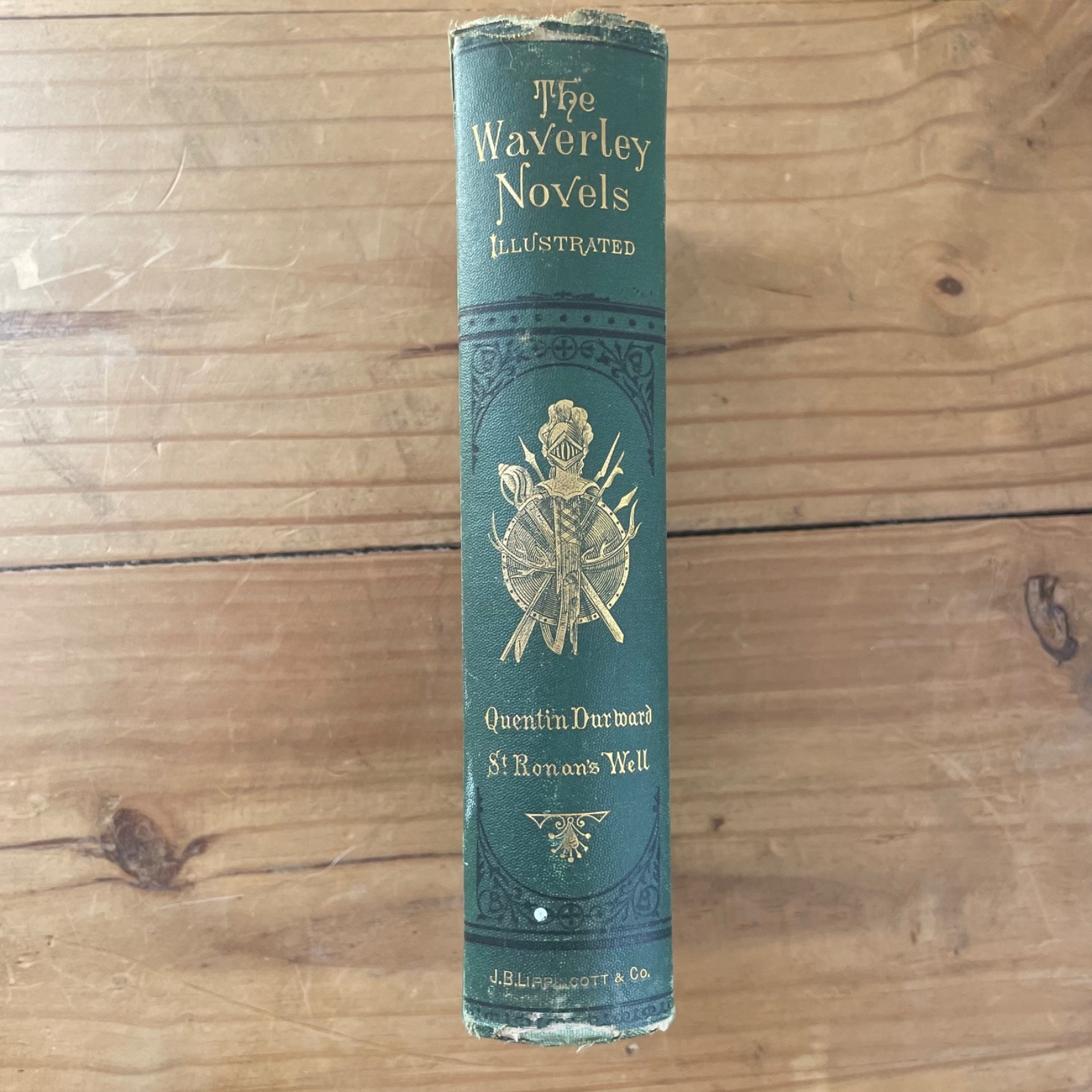 1874 9 Volume Set THE WAVERLY NOVELS Sir Walter Scott BEAUTIFULLY ILLUSTRATED