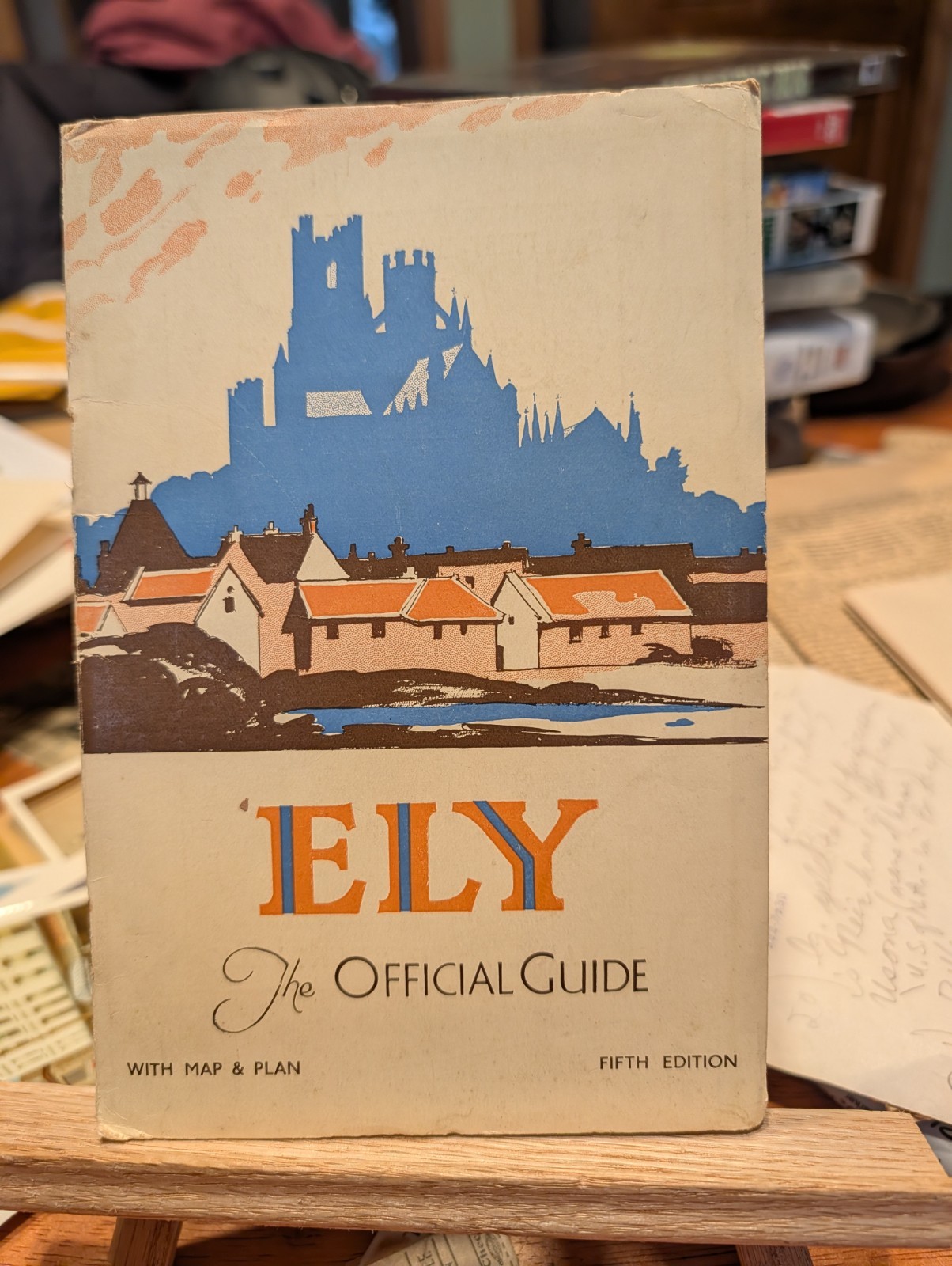 Vintage Official Guide Ely, United Kingdom 5th Edition With map England