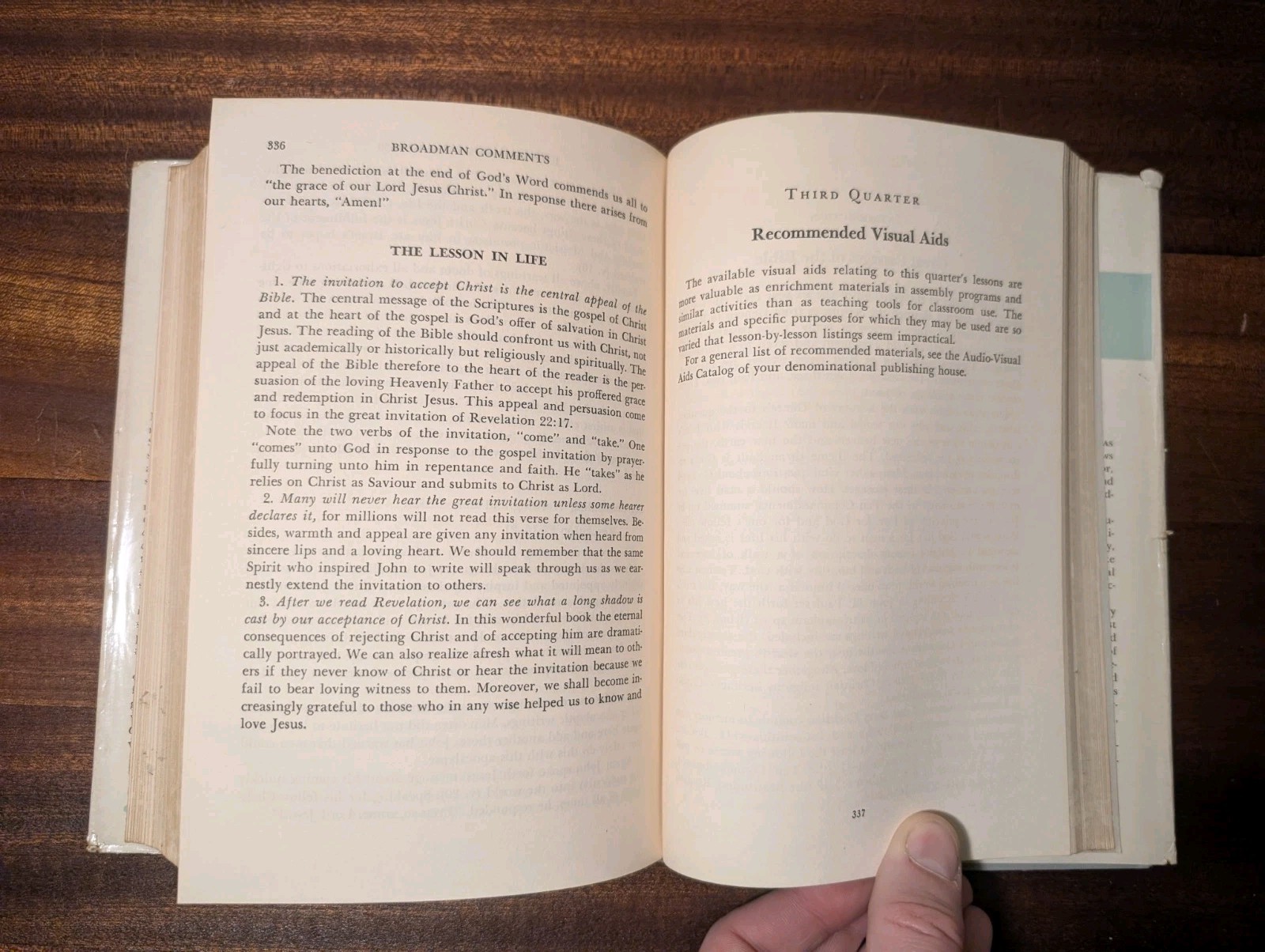 Broadman Comments 1956 – E.F. Haight – Very Good Hardcover