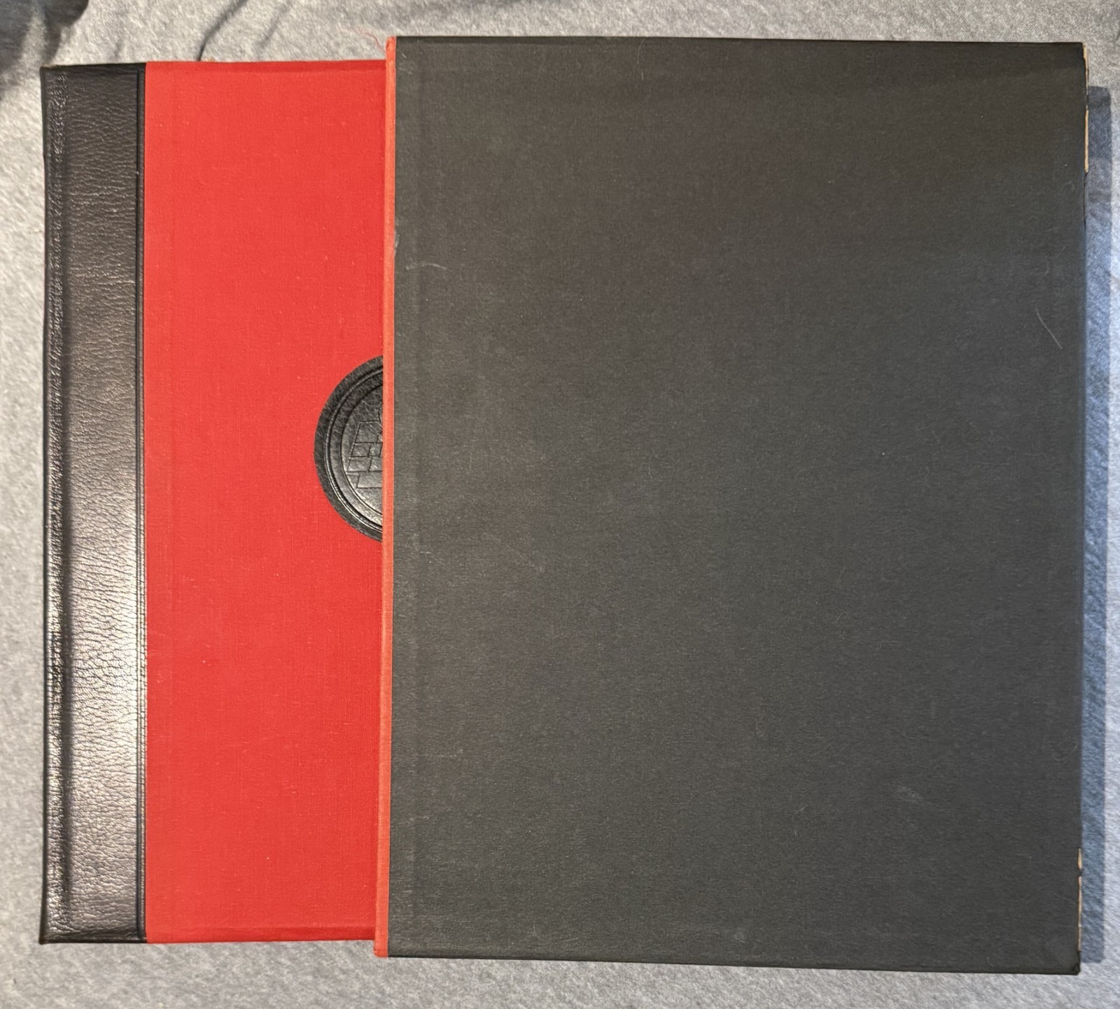 Quarto-Millenary 1959 LEC Bibliography 25 Years Morocco Leather #1027 w/ Letter