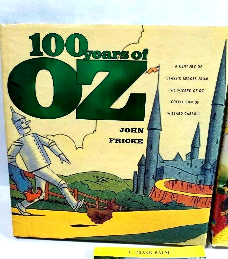 Wizard of Oz Lot – VHS Tape Movie and 2 Wizard of Oz Books – 100 Years of Oz