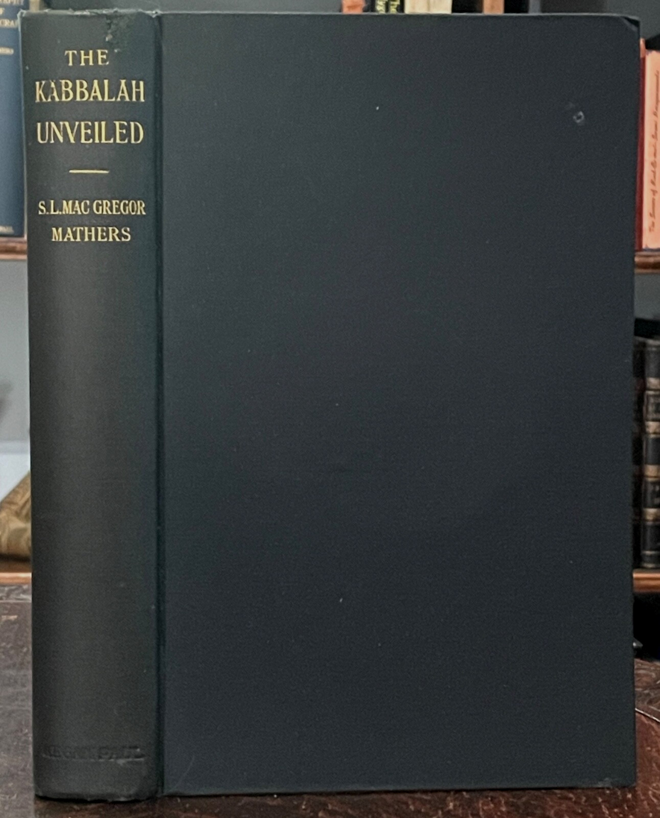 KABBALAH UNVEILED – Mathers, 1938 – MAGICK, ZOHAR, KABBALIST TEXTS, GOLDEN DAWN