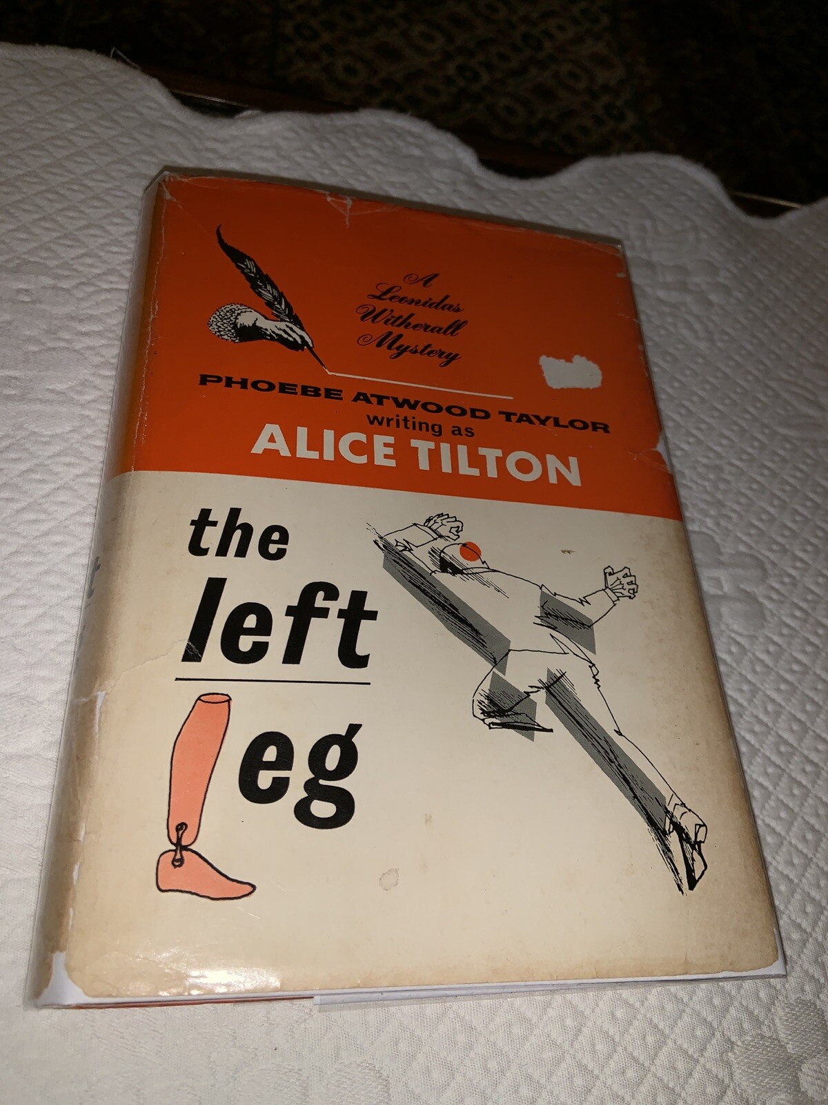 1st Phoebe Atwood Taylor – The Left Leg – HC DJ protected Alice Tilton