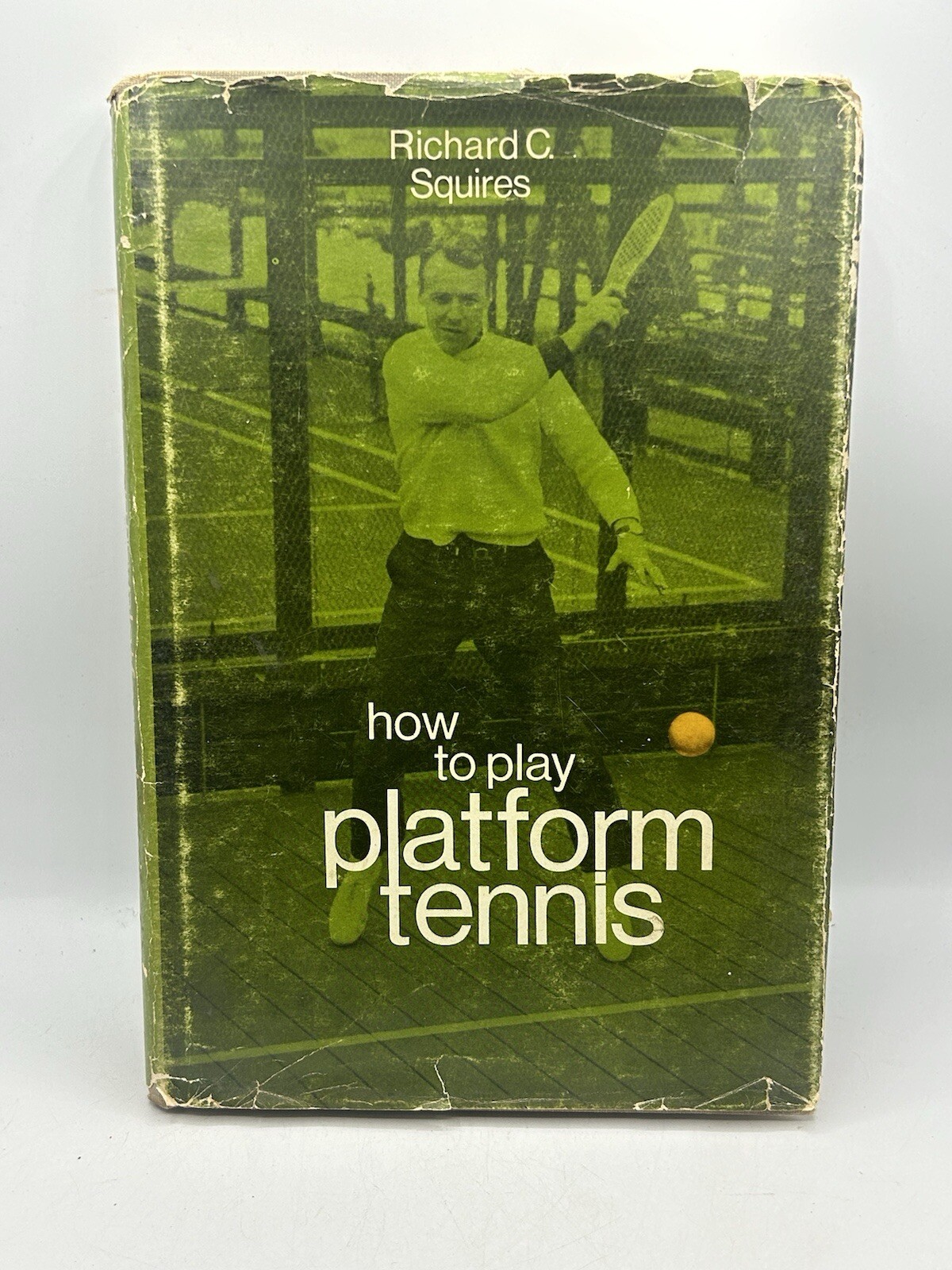 Rare Early Vtg How to Play Platform Tennis Richard Squires Nice DJ 1969