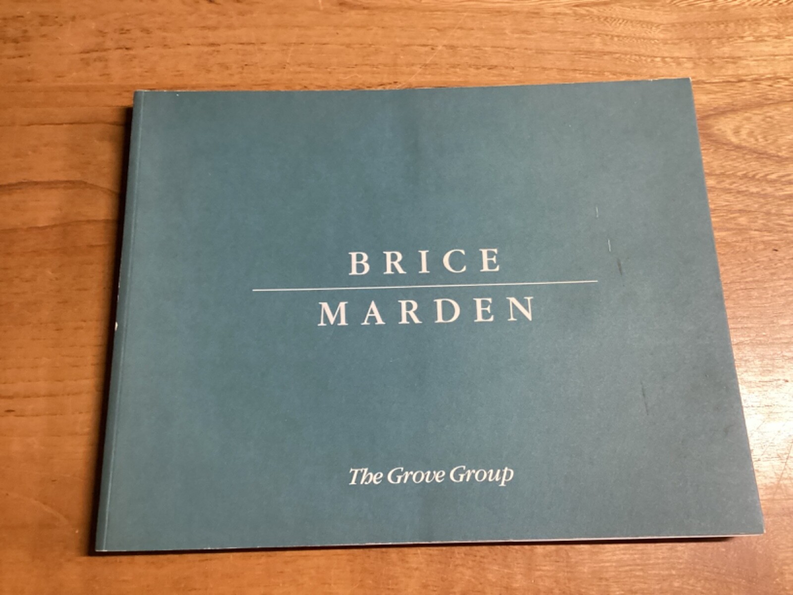 1988-1997 Rare Gallery Catalogues On The Art Of Brice Marden – See Below