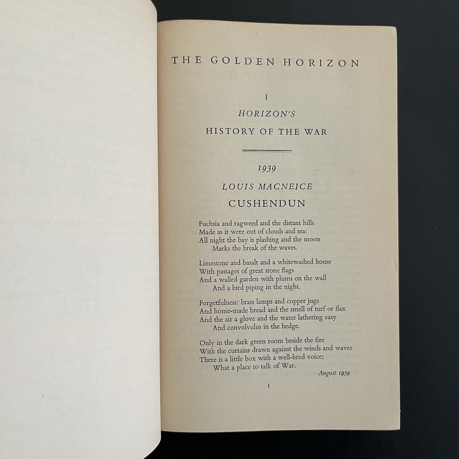The Golden Horizon Cyril Connolly Magazine Anthology HC DJ 1953 Orwell Thomas