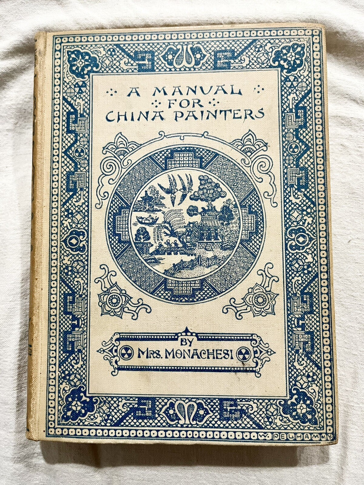 1897 A Manual for China Painters with Paint Samples