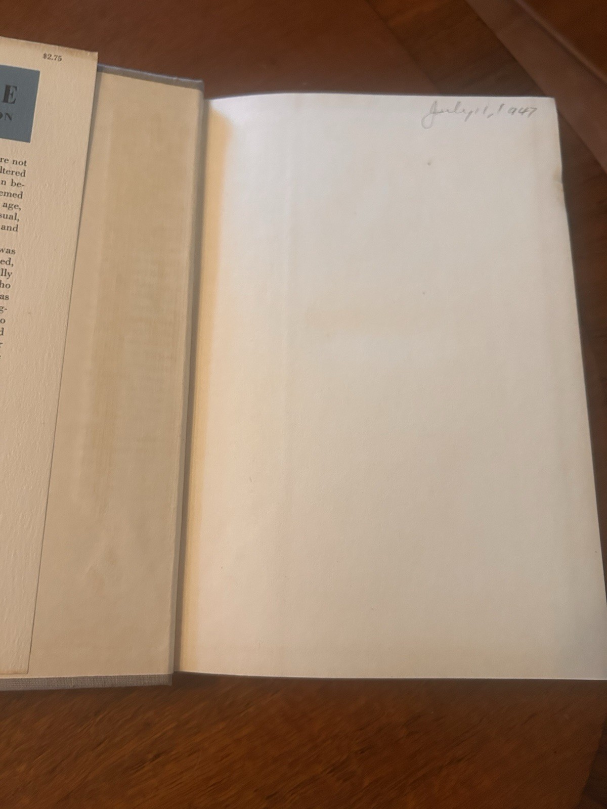 Stated 1st Print RIVERSIDE By Patrick Hamilton 1947 HCDJ VG+ PRISTINE