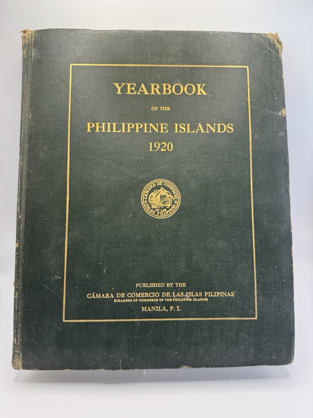 1920 Yearbook of The Philippine Islands – Chamber of Commerce Manila Philippine