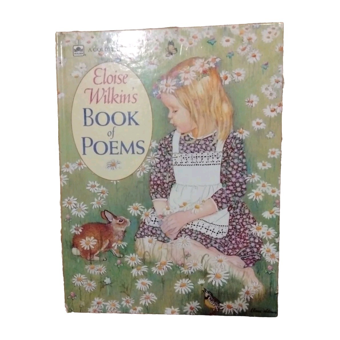 Eloise Wilkin’s Book Of Poems-Hard Cover-1988-Golden Children’s Book-Illustrated