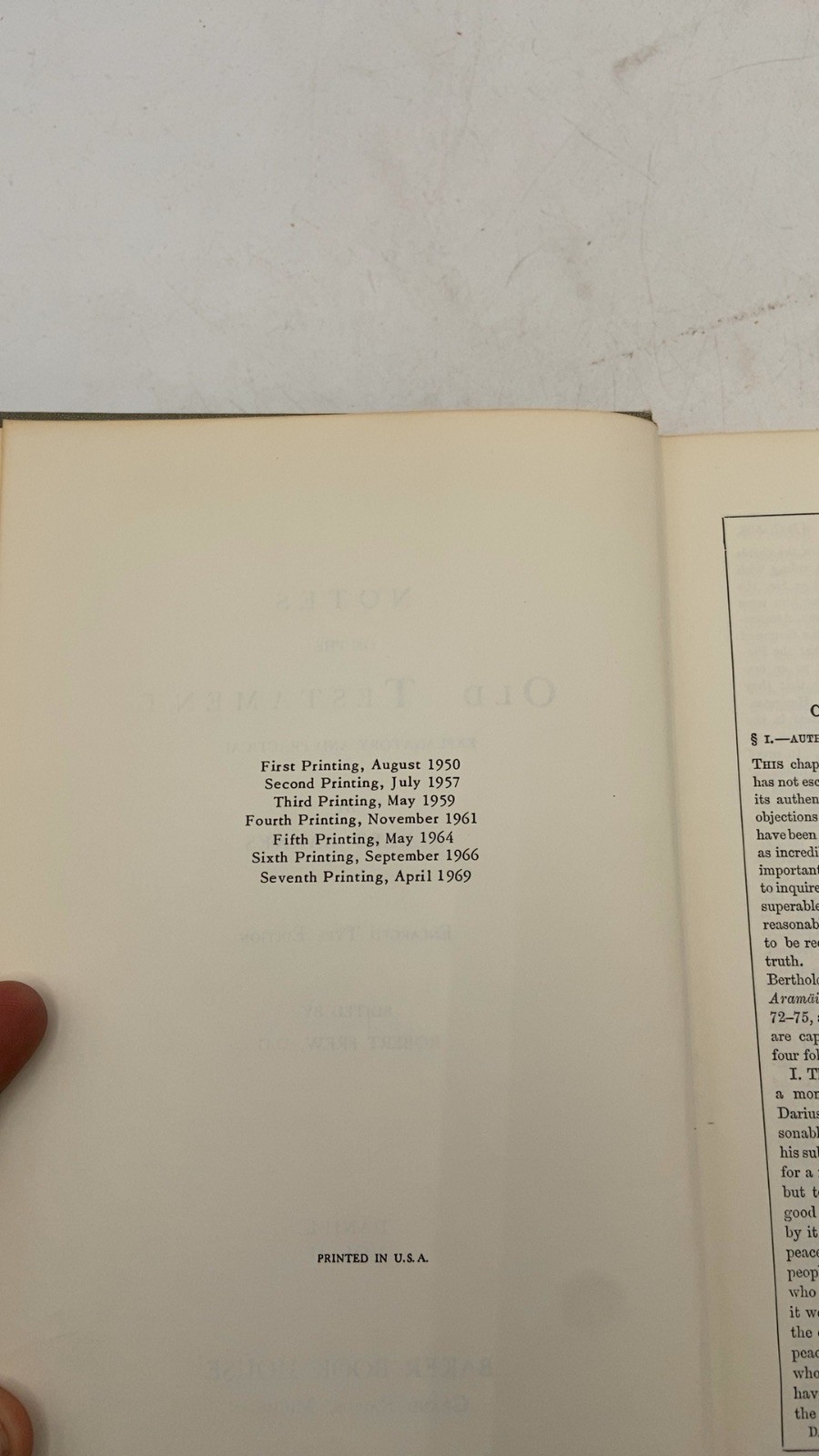 Notes on the Old Testament: Daniel Vol. II Albert Barnes Hardcover Enlarged T…