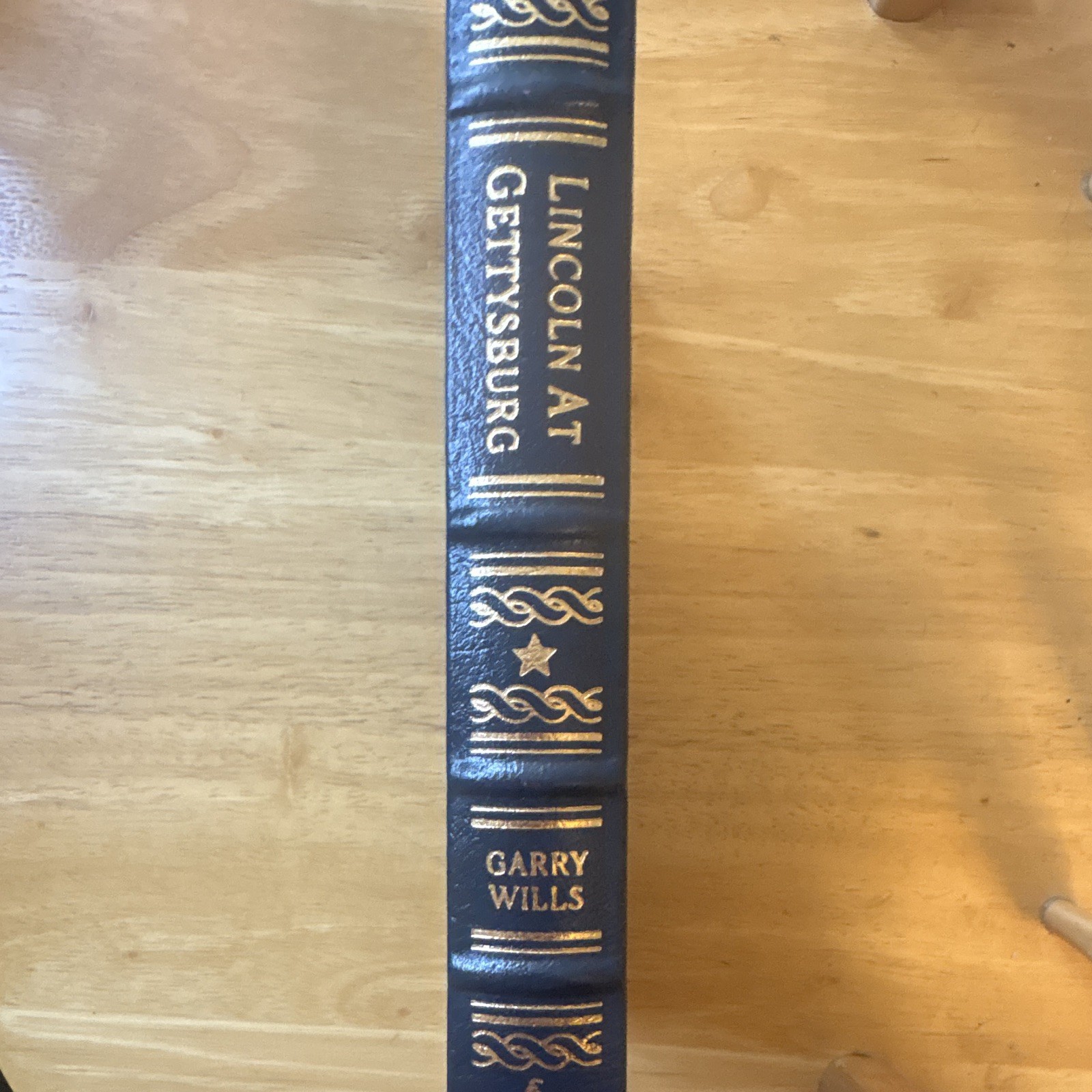 Easton Press Collector’s Edition Leather Lincoln at Gettysburg by Garry Wills