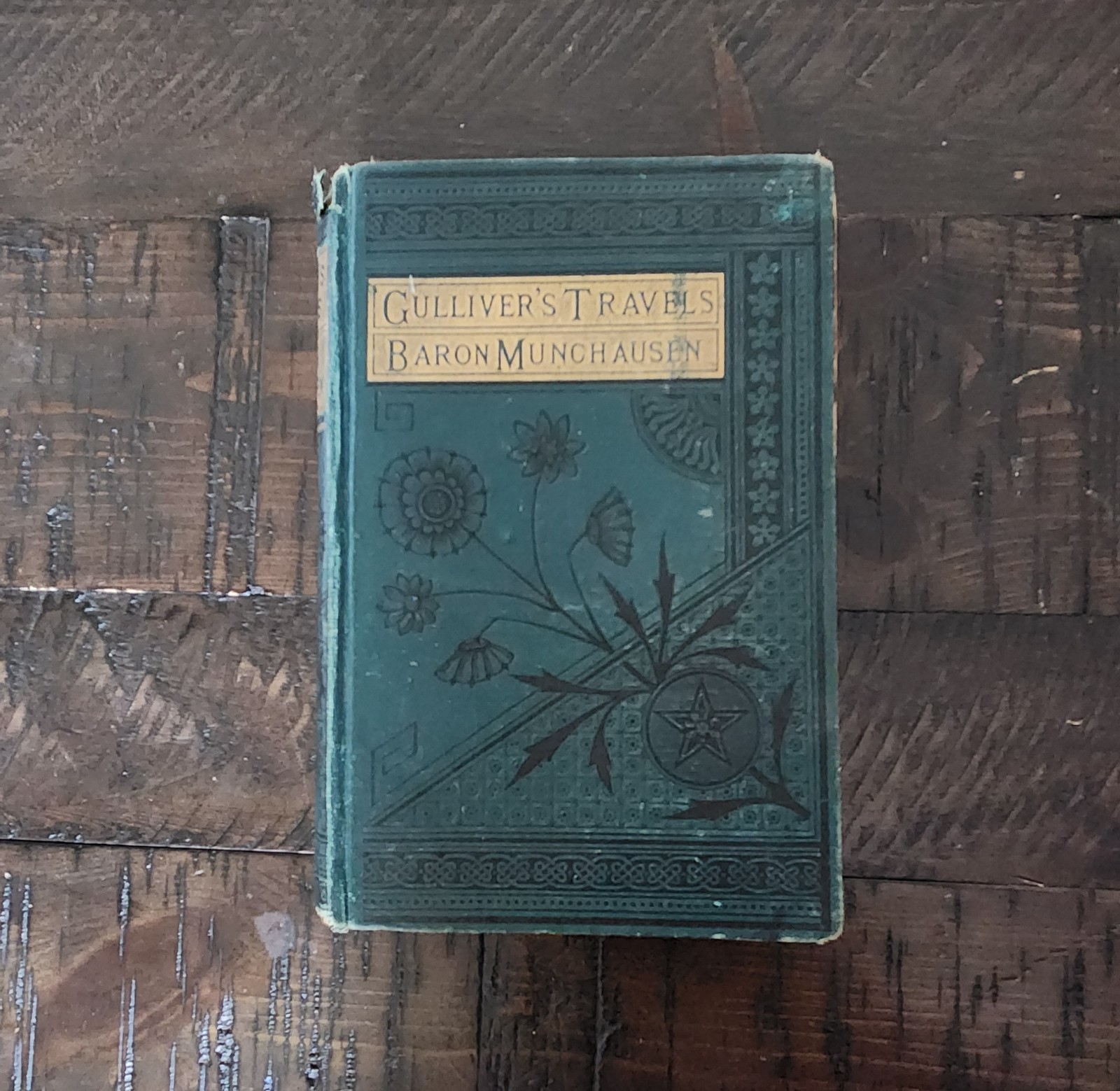 Rare 1880 Illustrated Gulliver’s Travels (Lemuel Gulliver) And Baron Munchausen